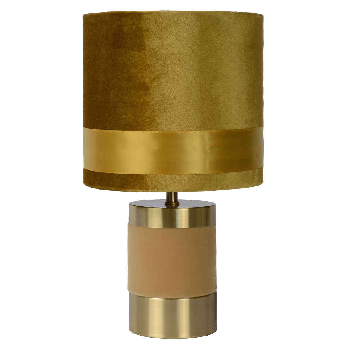 Lampe en métal jaune Lampe en métal jaune