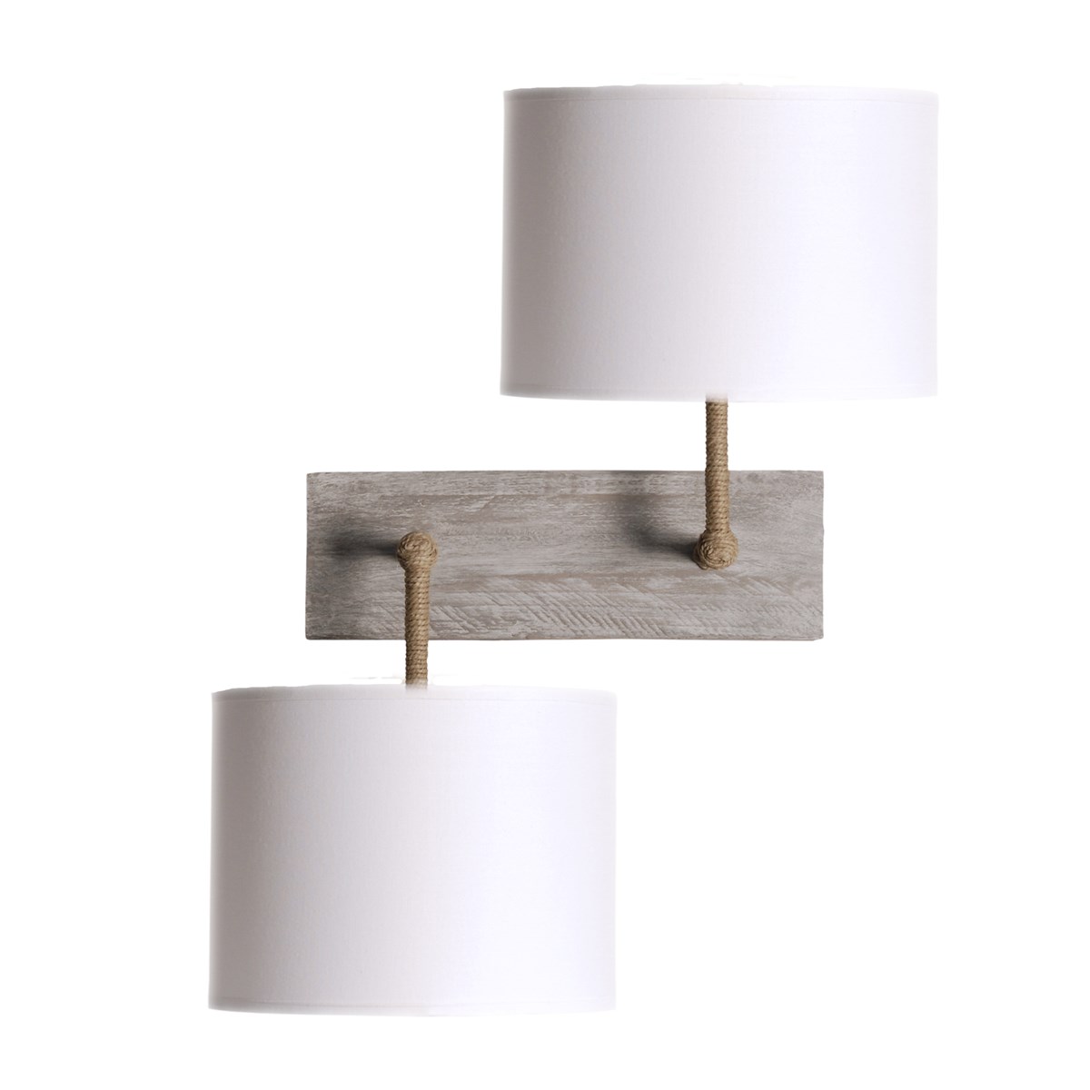 Applique murale en bois blanc Applique murale en bois blanc