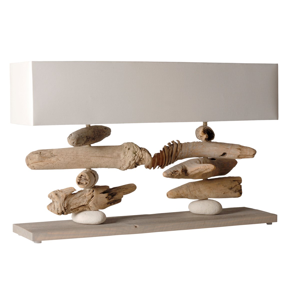 lampe à poser en bois blanc lampe à poser en bois blanc