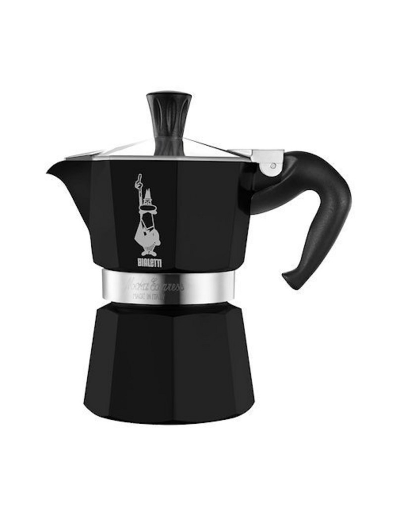Cafetière à l'italienne moka express noire 3 tasses