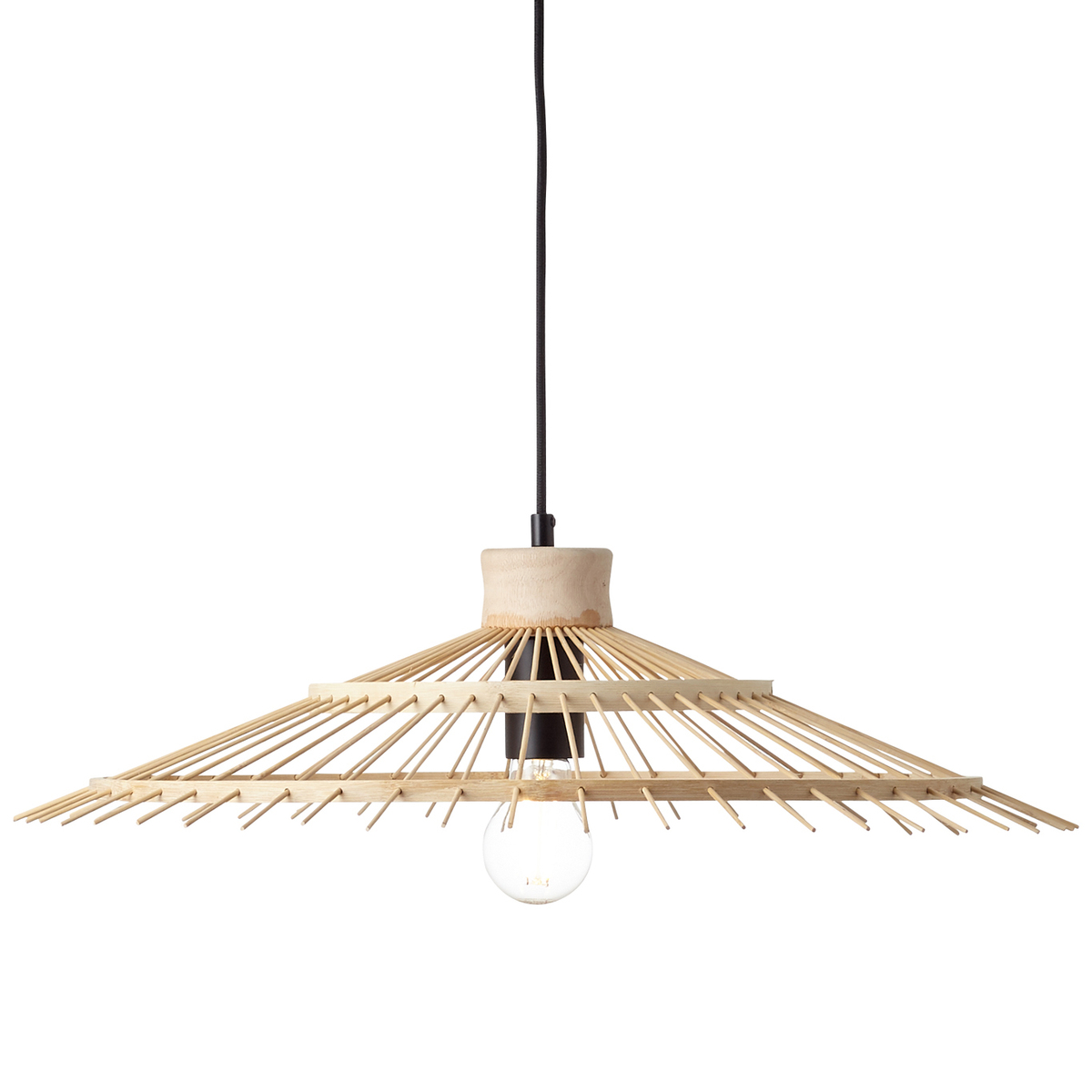 Suspension en bambou naturel Suspension en bambou naturel