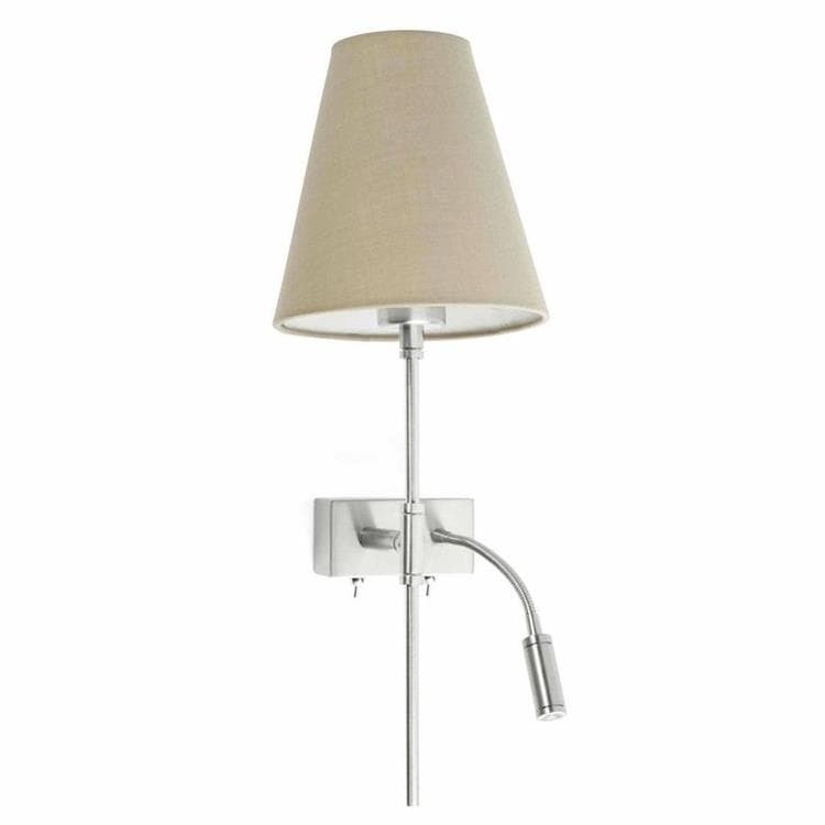 Applique avec liseuse en acier led Applique avec liseuse en acier led