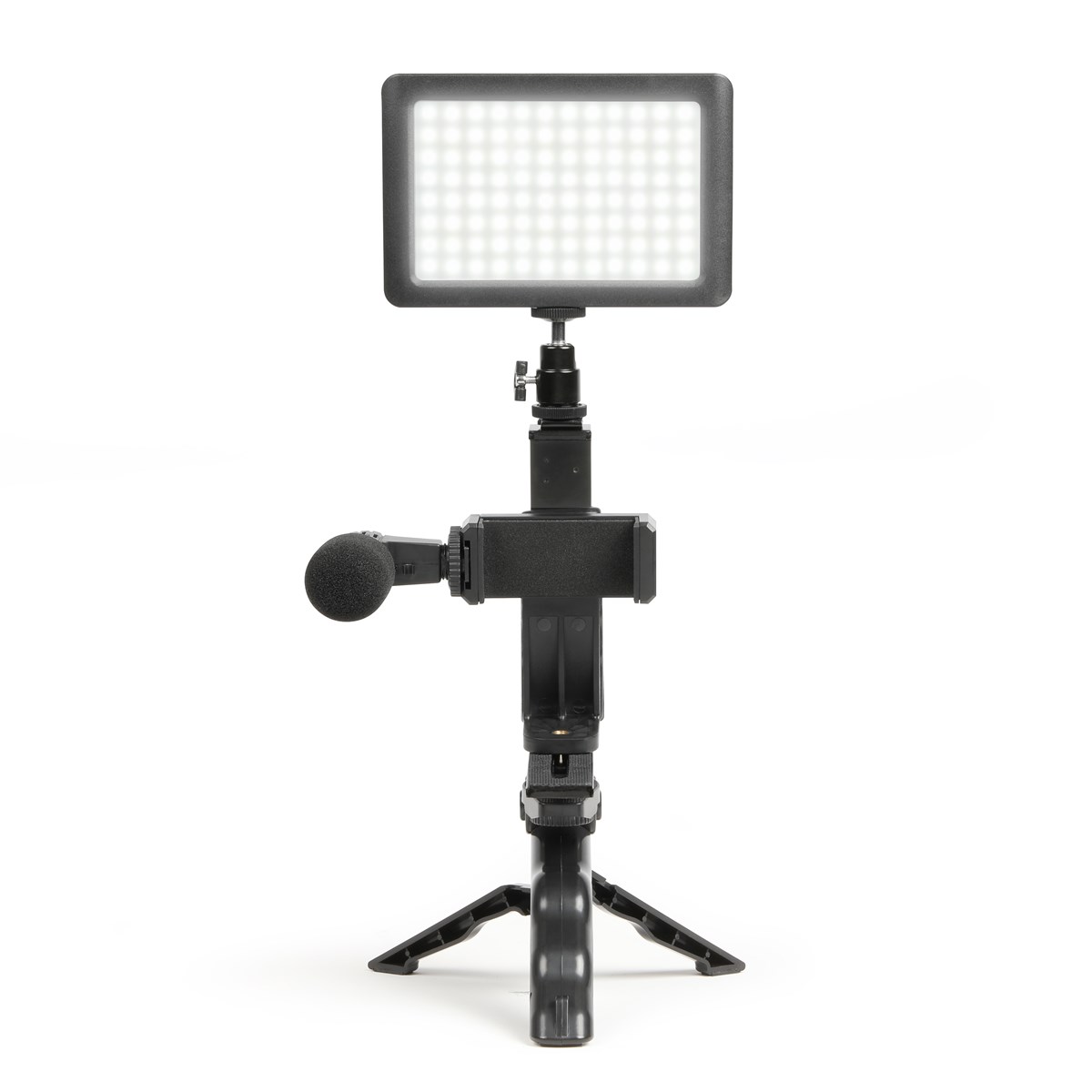 Kit vidéo vlogging en plastique noir Kit vidéo vlogging en plastique noir