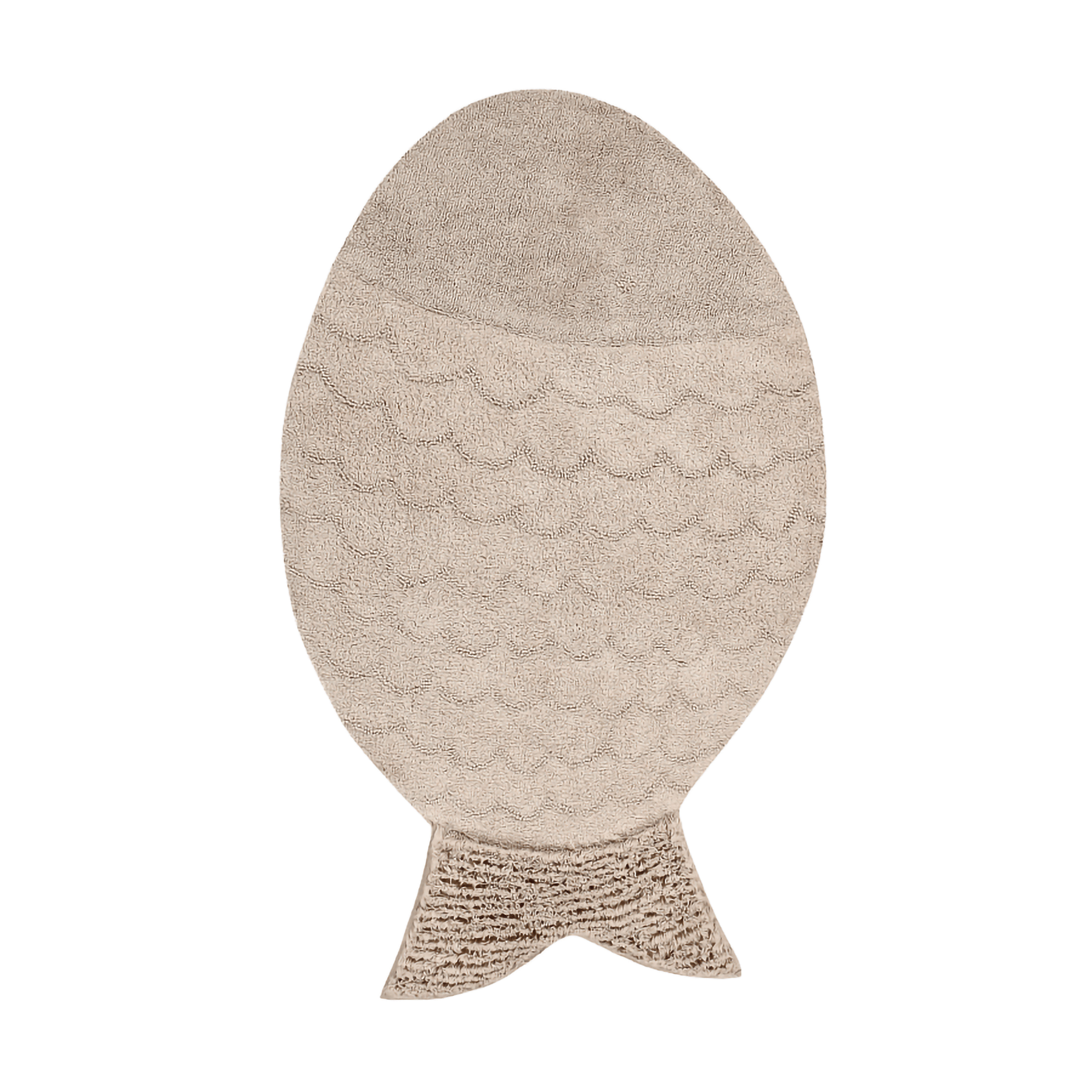 Tapis poisson beige 110x180 Tapis poisson beige 110x180
