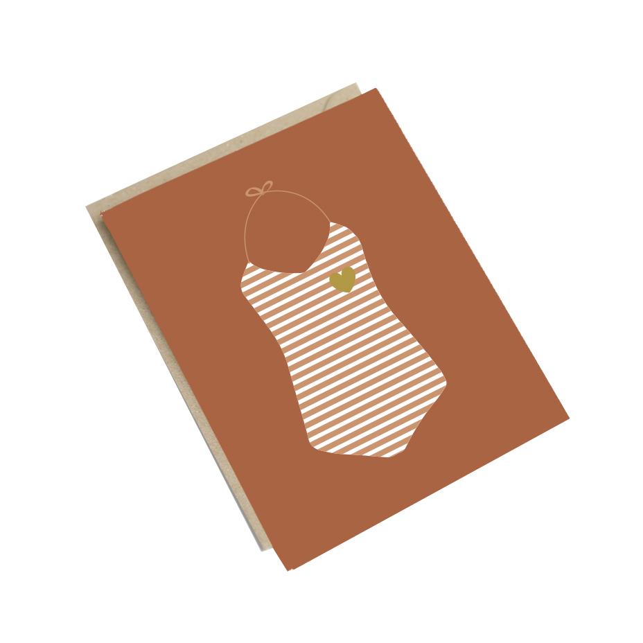 Carte maillot de bain A6 Carte maillot de bain A6