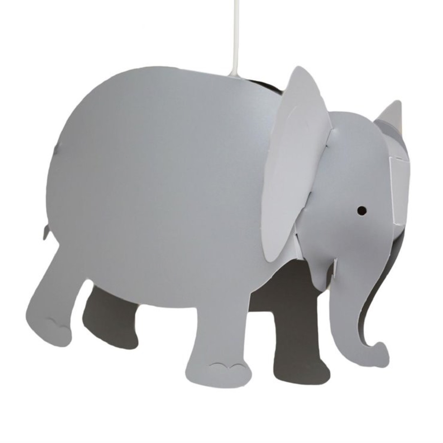 suspension enfants éléphant gris 33cm
