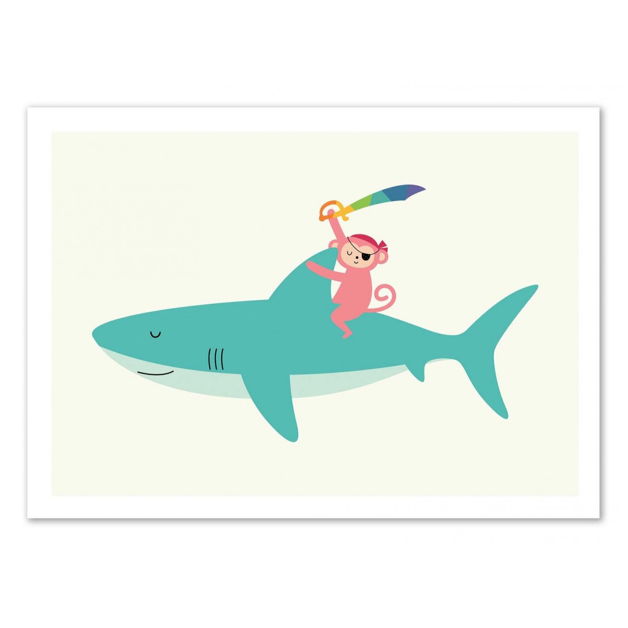 ADVENTURE BEGINS - Affiche d'art 50 x 70 cm ADVENTURE BEGINS - Affiche d'art 50 x 70 cm