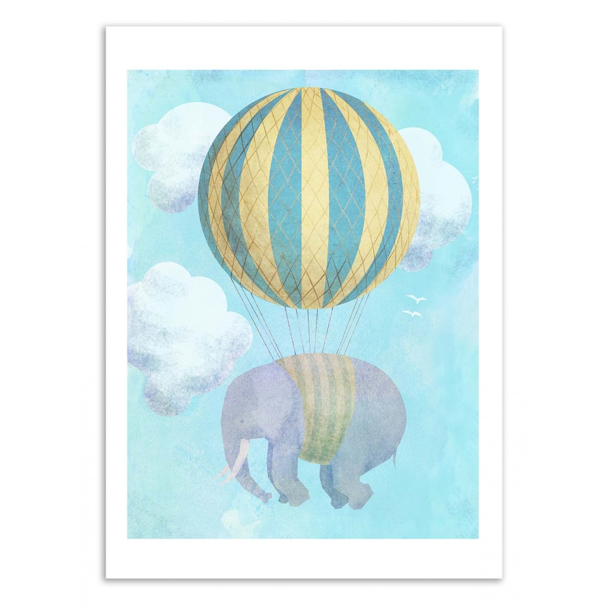UP AND AWAY - Affiche d'art 50 x 70 cm UP AND AWAY - Affiche d'art 50 x 70 cm