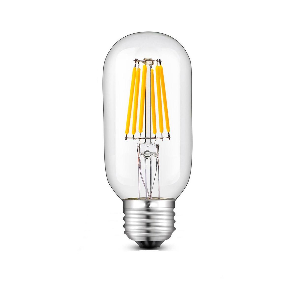 Ampoules filament LED Verre Transparent E27 6W