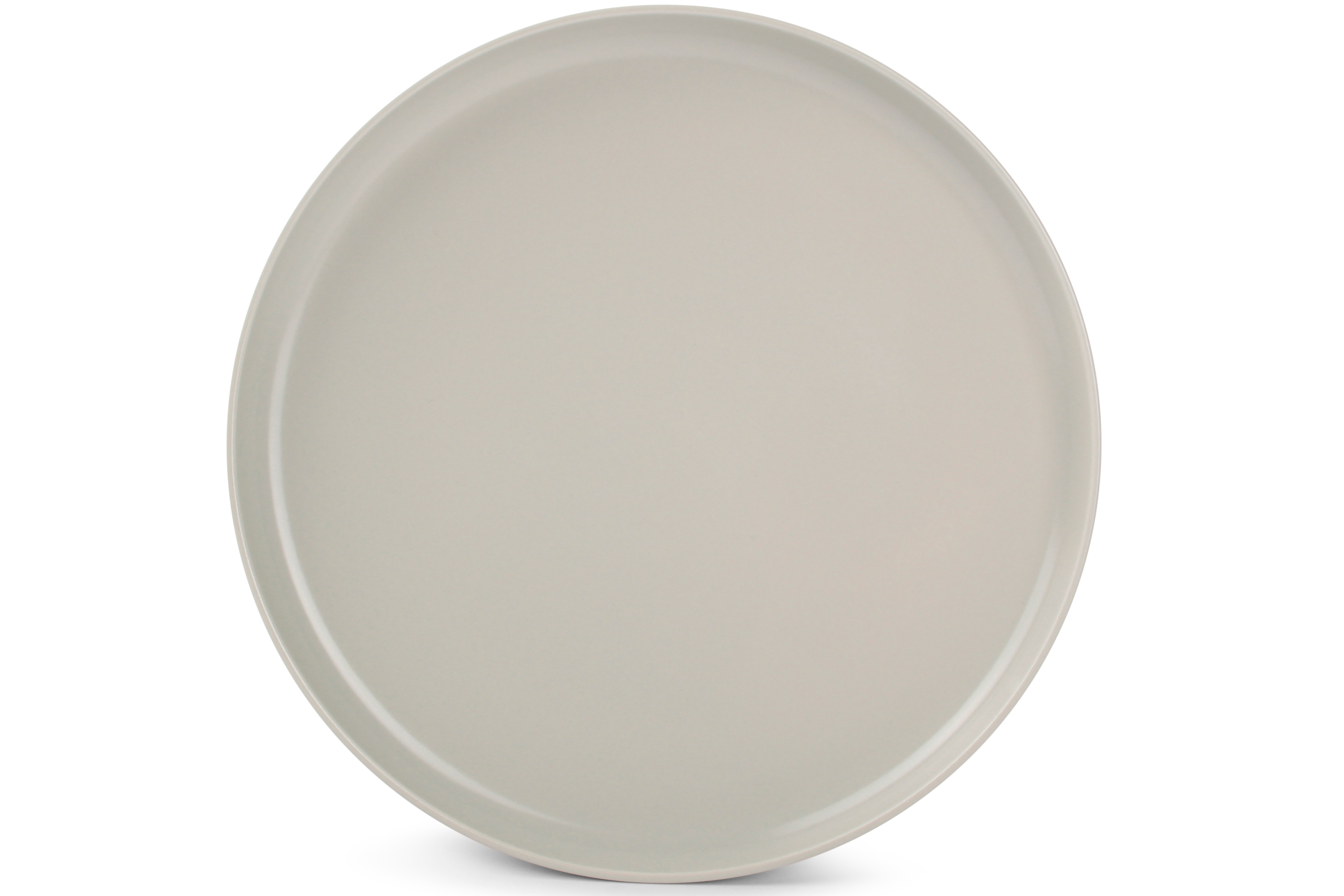 Lot de 6 - Assiette plate beige Ø 27cm