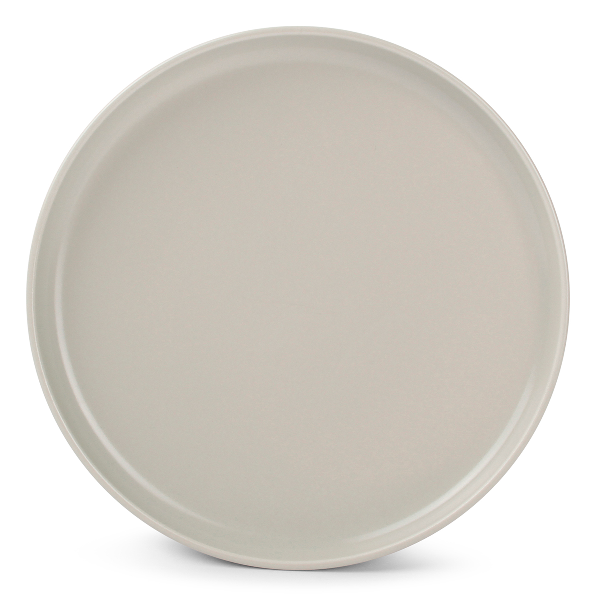 Lot de 6 - Assiette plate beige Ø 20cm