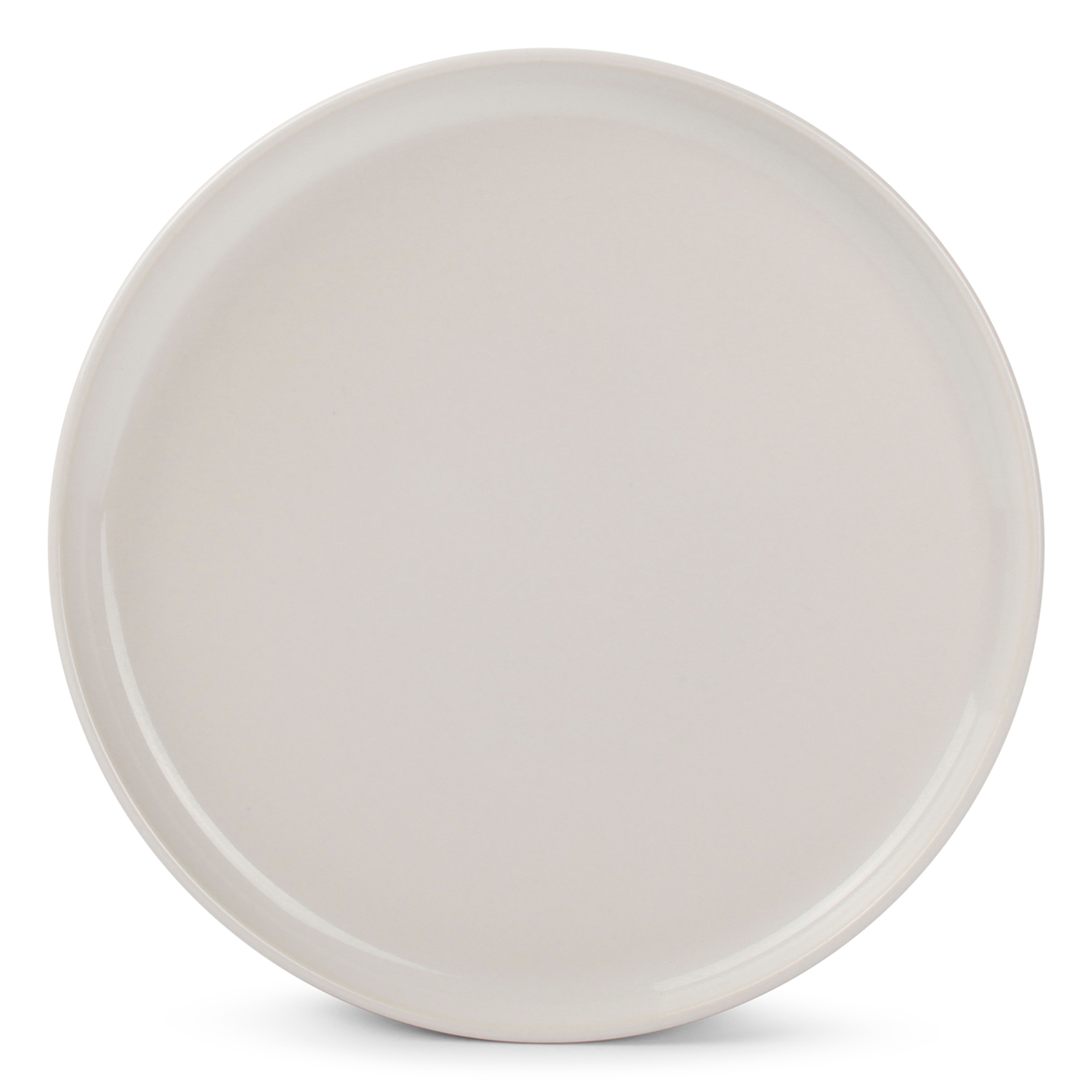 Lot de 6 - Assiette plate ivoire Ø 20cm