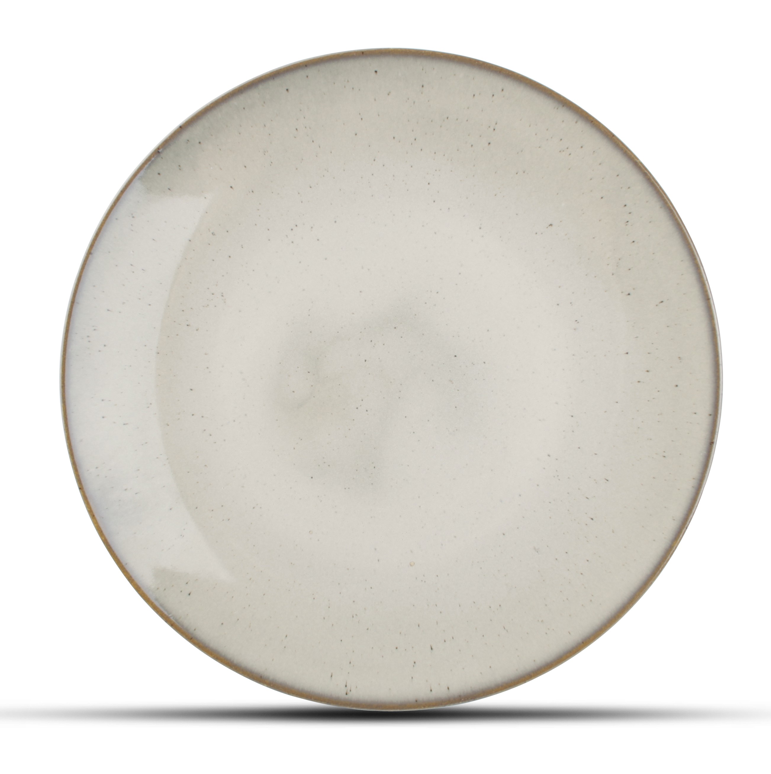 Lot de 4 - Assiette plate beige Ø 27cm Lot de 4 - Assiette plate beige Ø 27cm