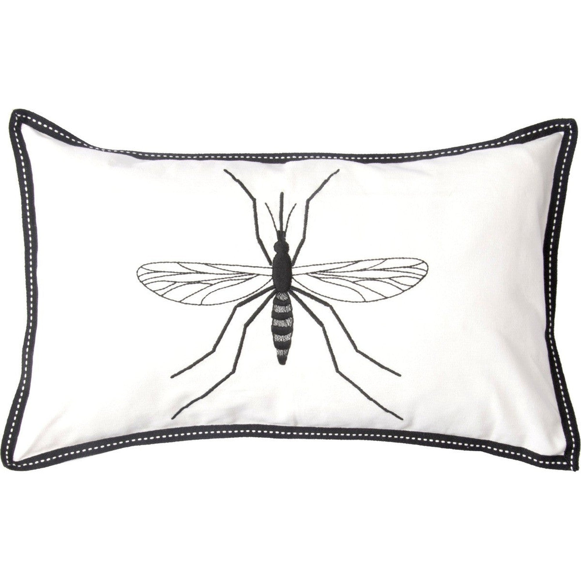 Housse de coussin en coton 50x30 Noir Housse de coussin en coton 50x30 Noir