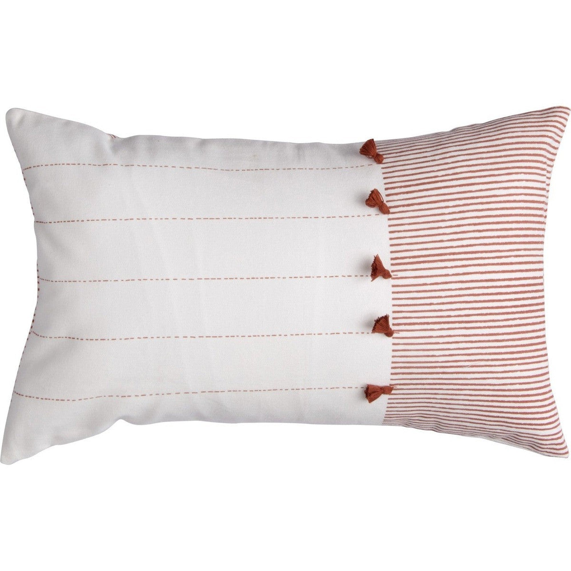 Housse de coussin en coton 50x30 Terracotta Housse de coussin en coton 50x30 Terracotta