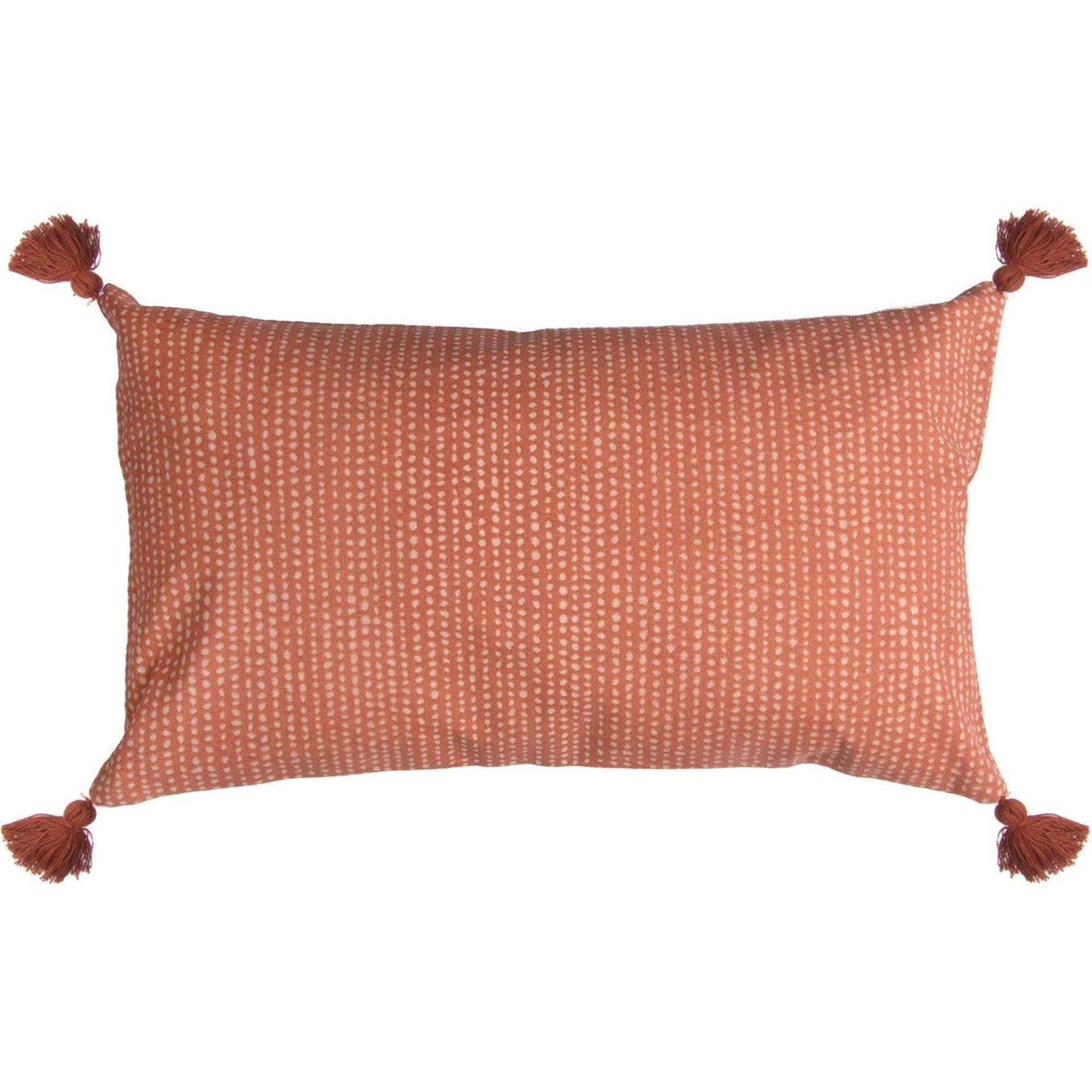 Housse de coussin en coton 50x30 Terracotta Housse de coussin en coton 50x30 Terracotta