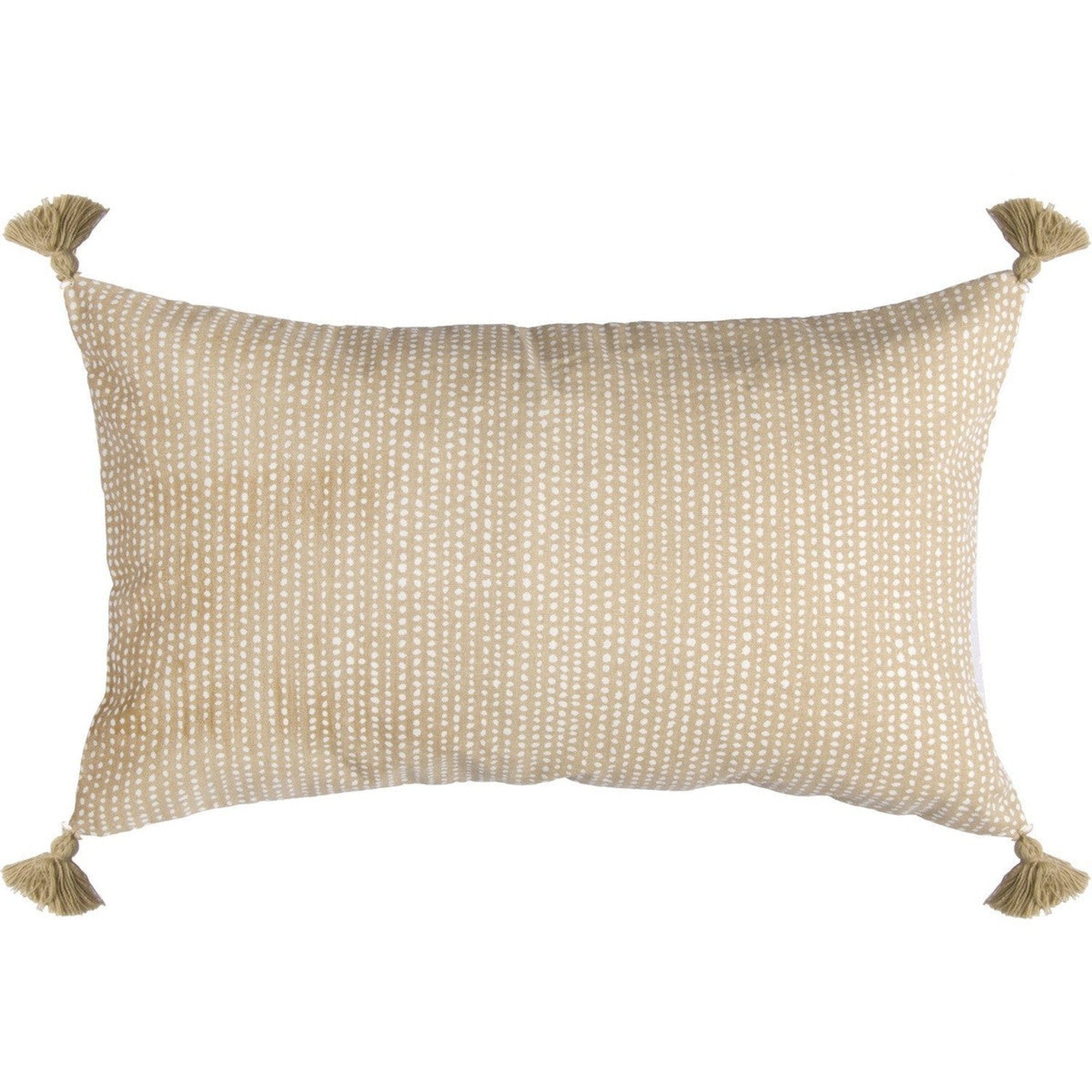 Housse de coussin en coton 50x30 Sable Housse de coussin en coton 50x30 Sable
