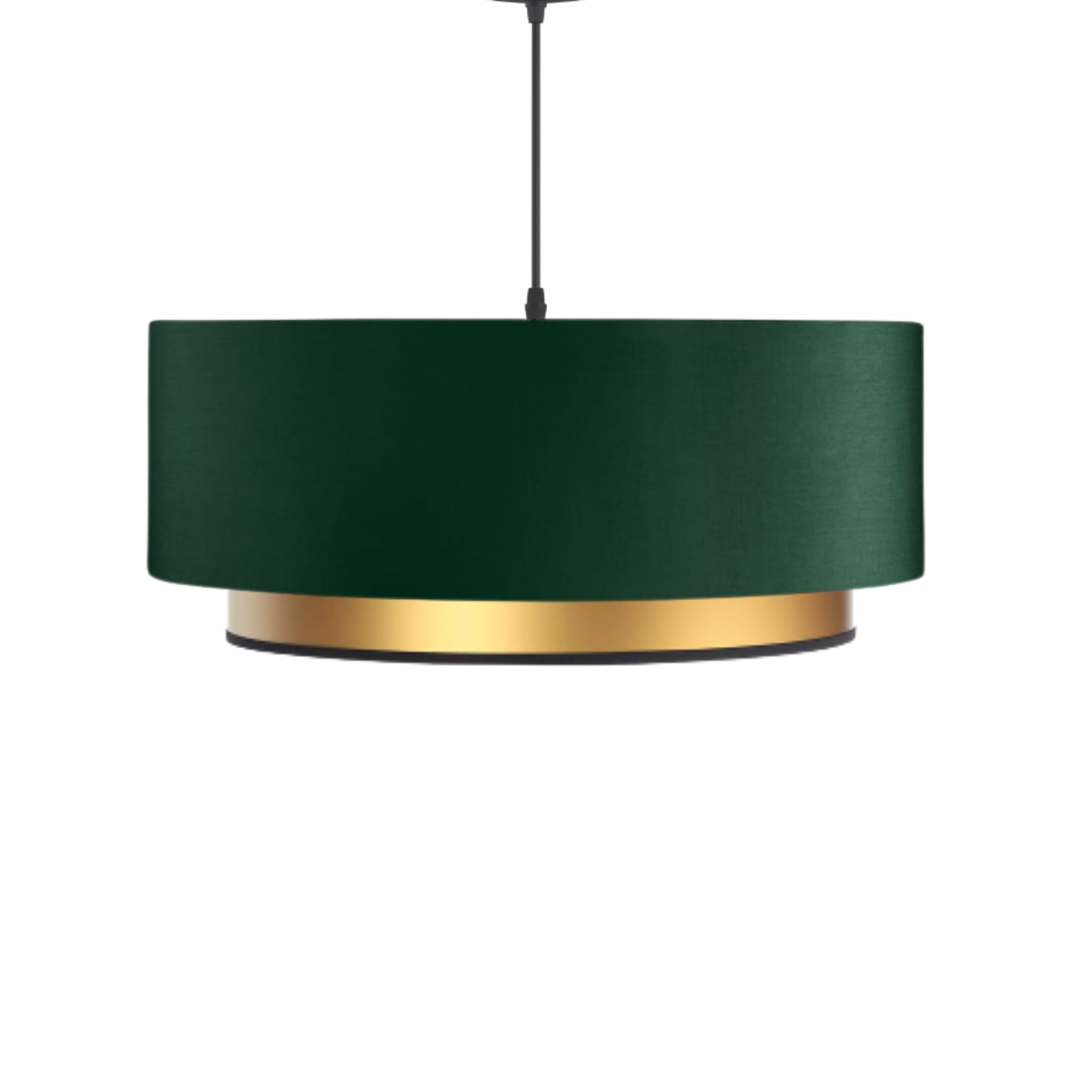 Suspension chic moma vert et or Ø 40cm Suspension chic moma vert et or Ø 40cm