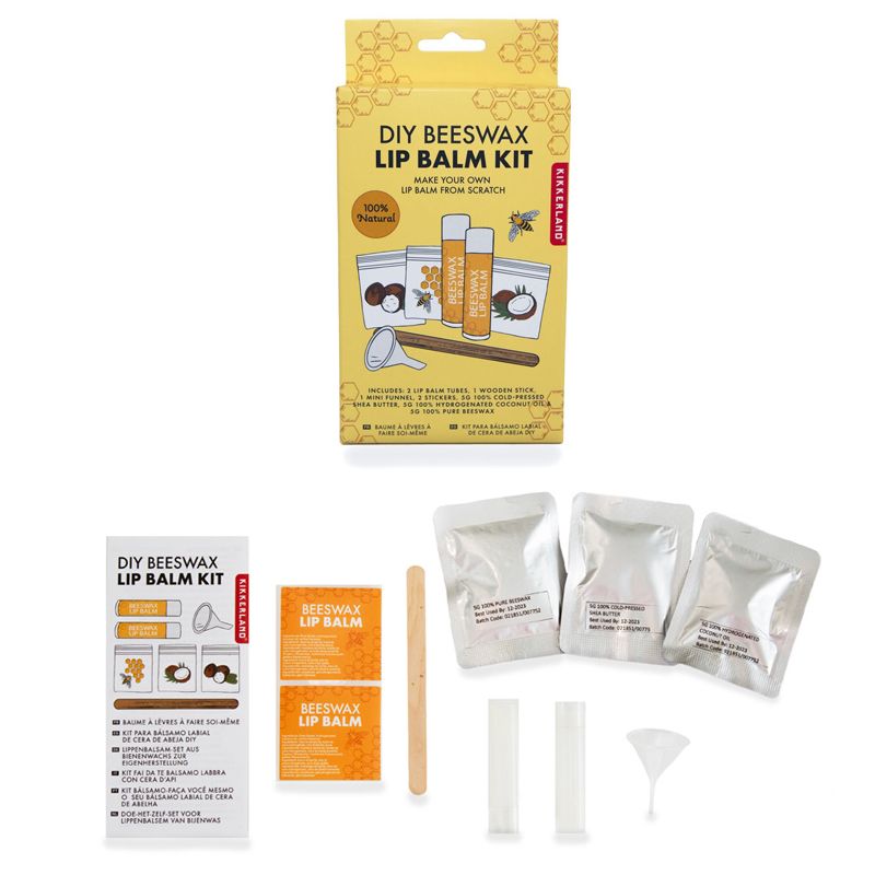Coffret DIY fabriquer son baume à lèvres Coffret DIY fabriquer son baume à lèvres