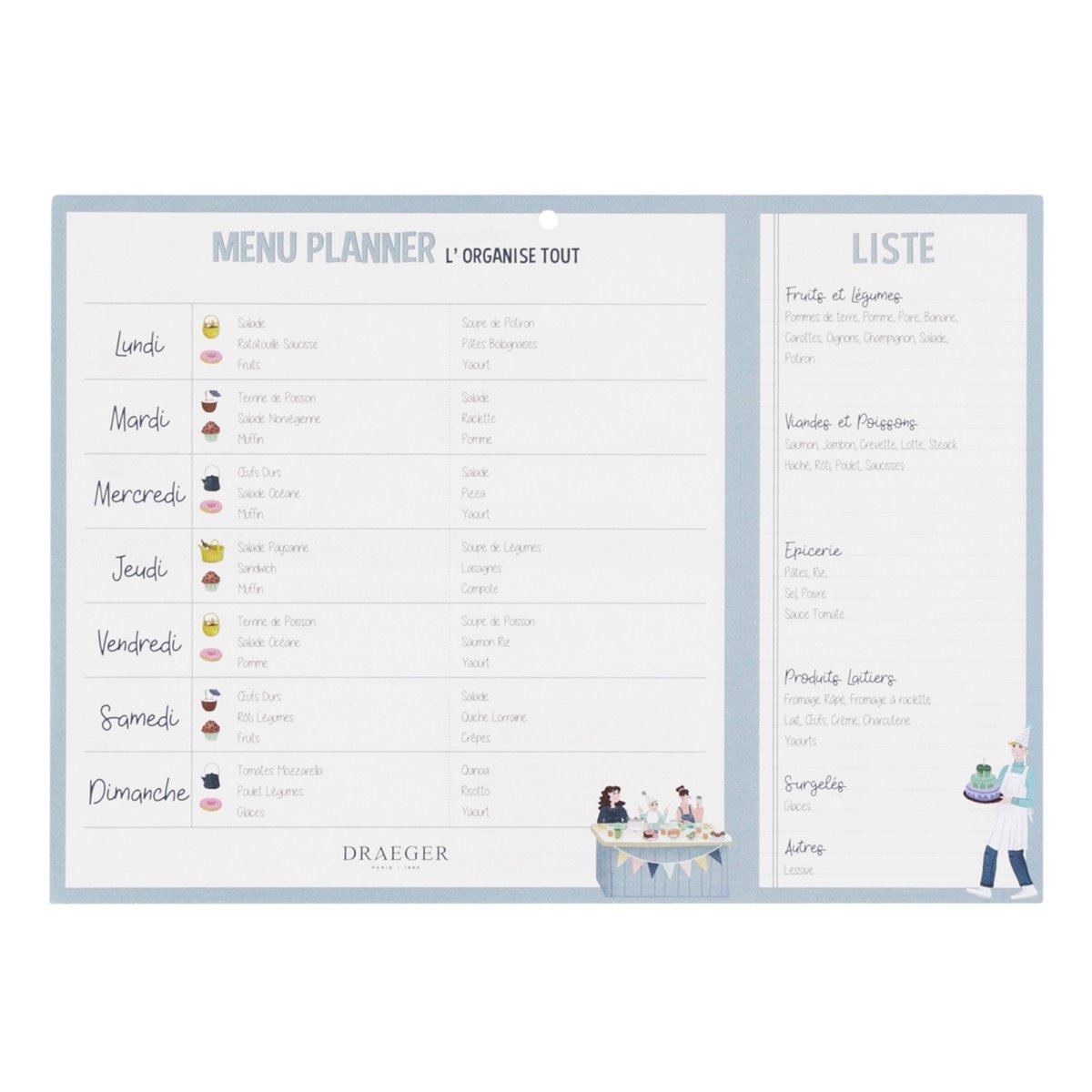 Menu Planner - L'organise Tout Menu Planner - L'organise Tout