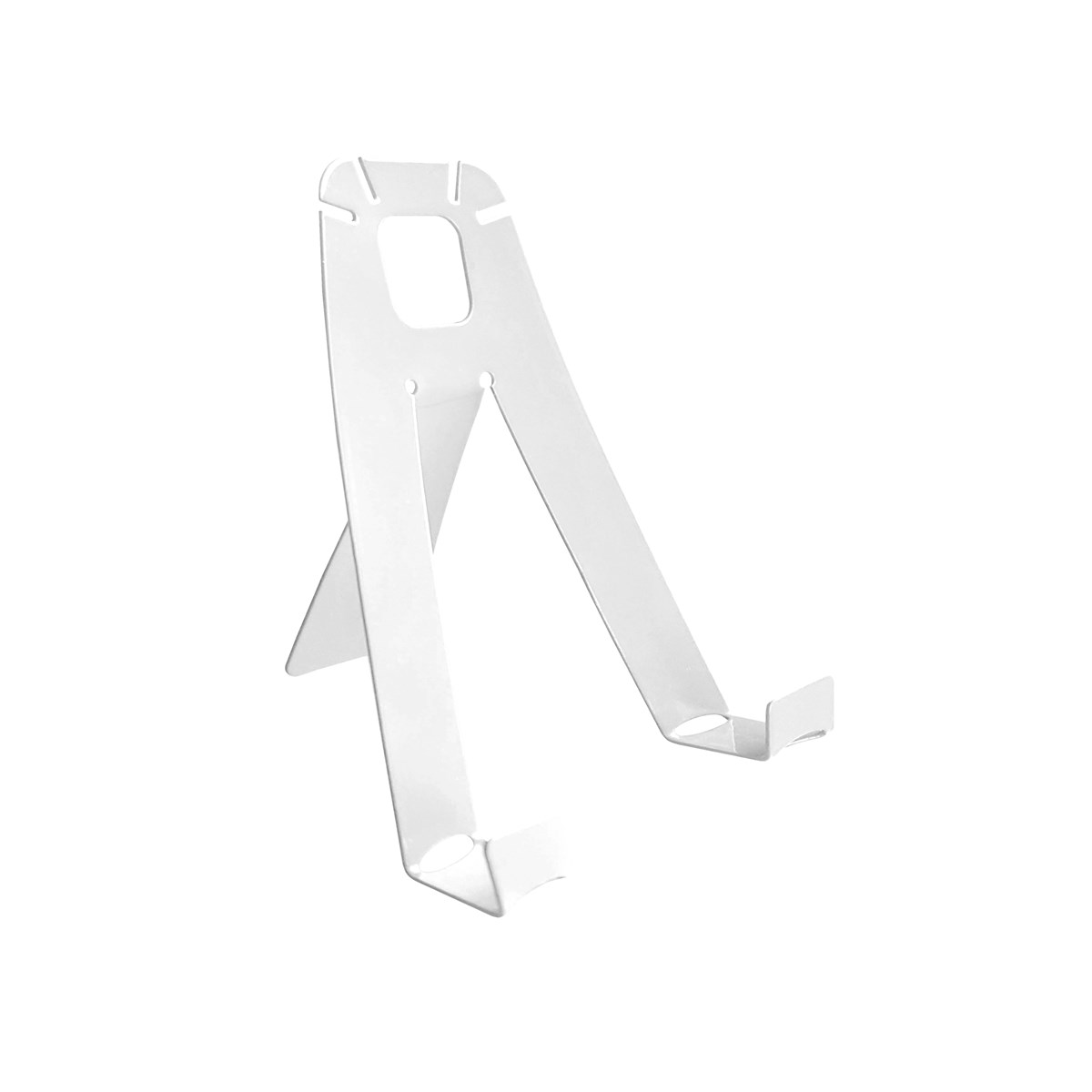 Chevalet tablette en acier blanc Chevalet tablette en acier blanc