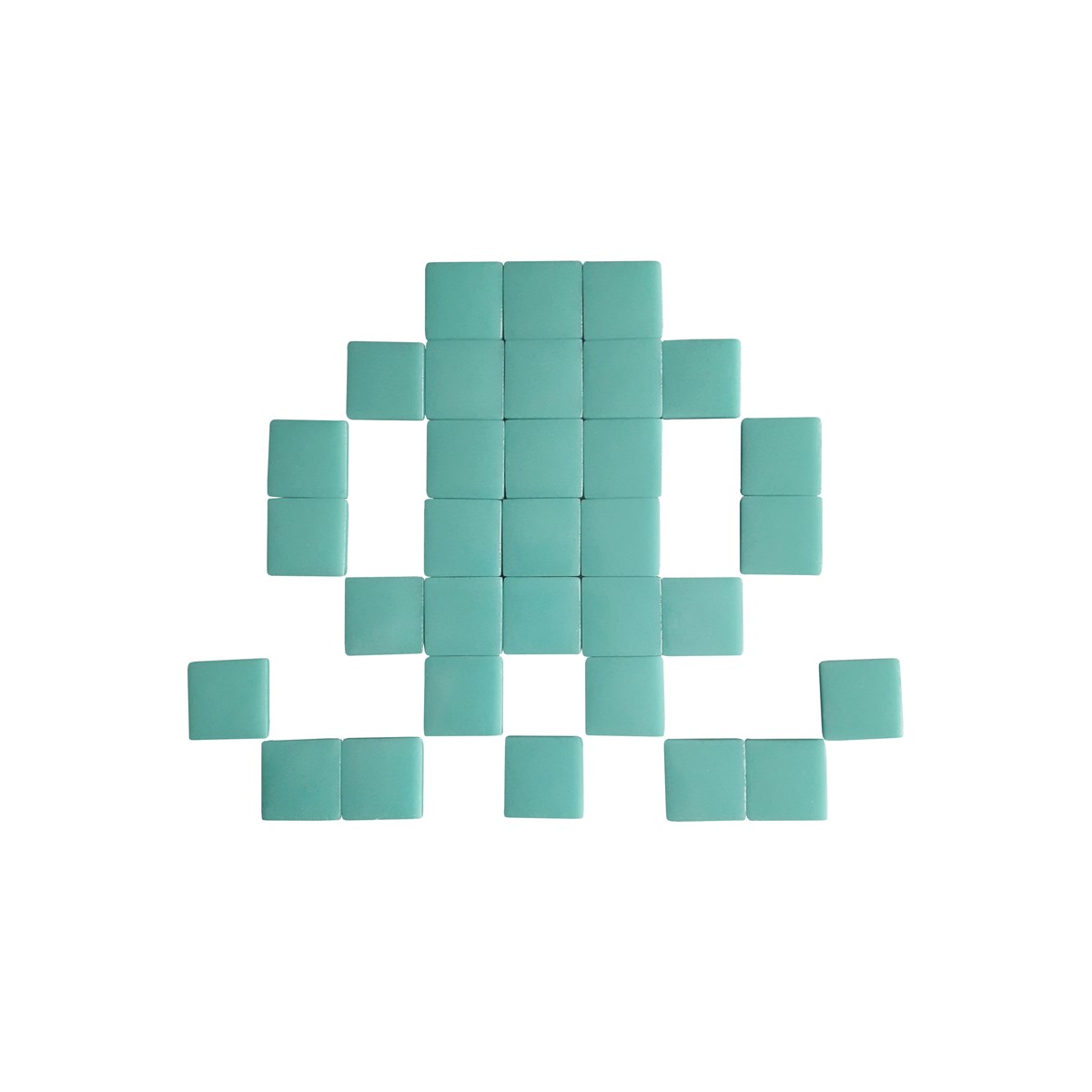 Mosaïque adhésive en verre bleu turquoise Mosaïque adhésive en verre bleu turquoise