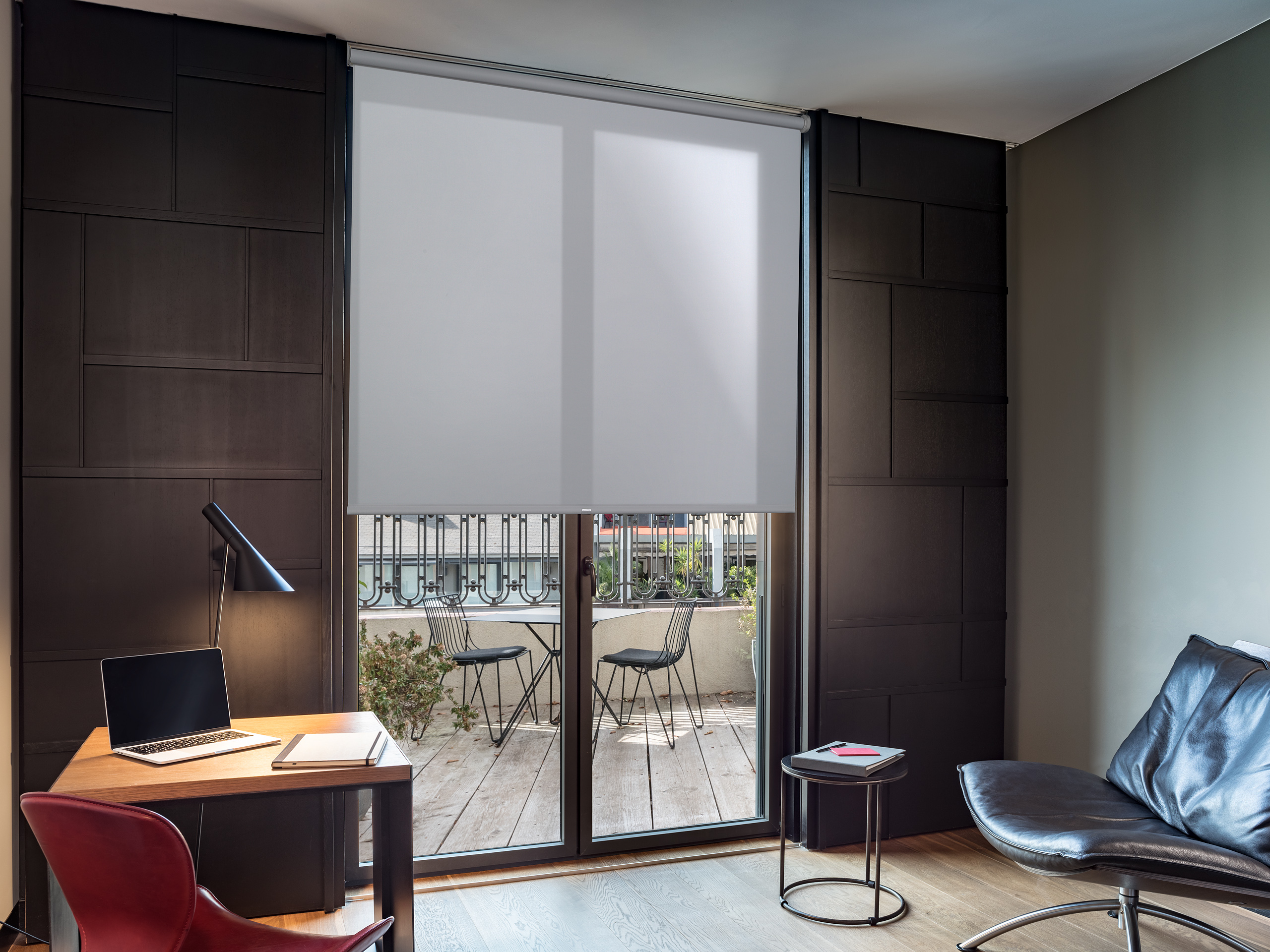 Store enrouleur Translucide - Gris - 160 x 250 cm Store enrouleur Translucide - Gris - 160 x 250 cm