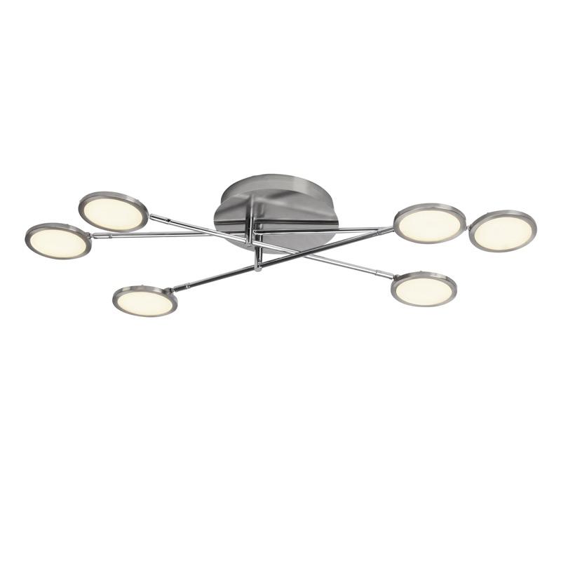 Plafonnier métal nickel led Plafonnier métal nickel led