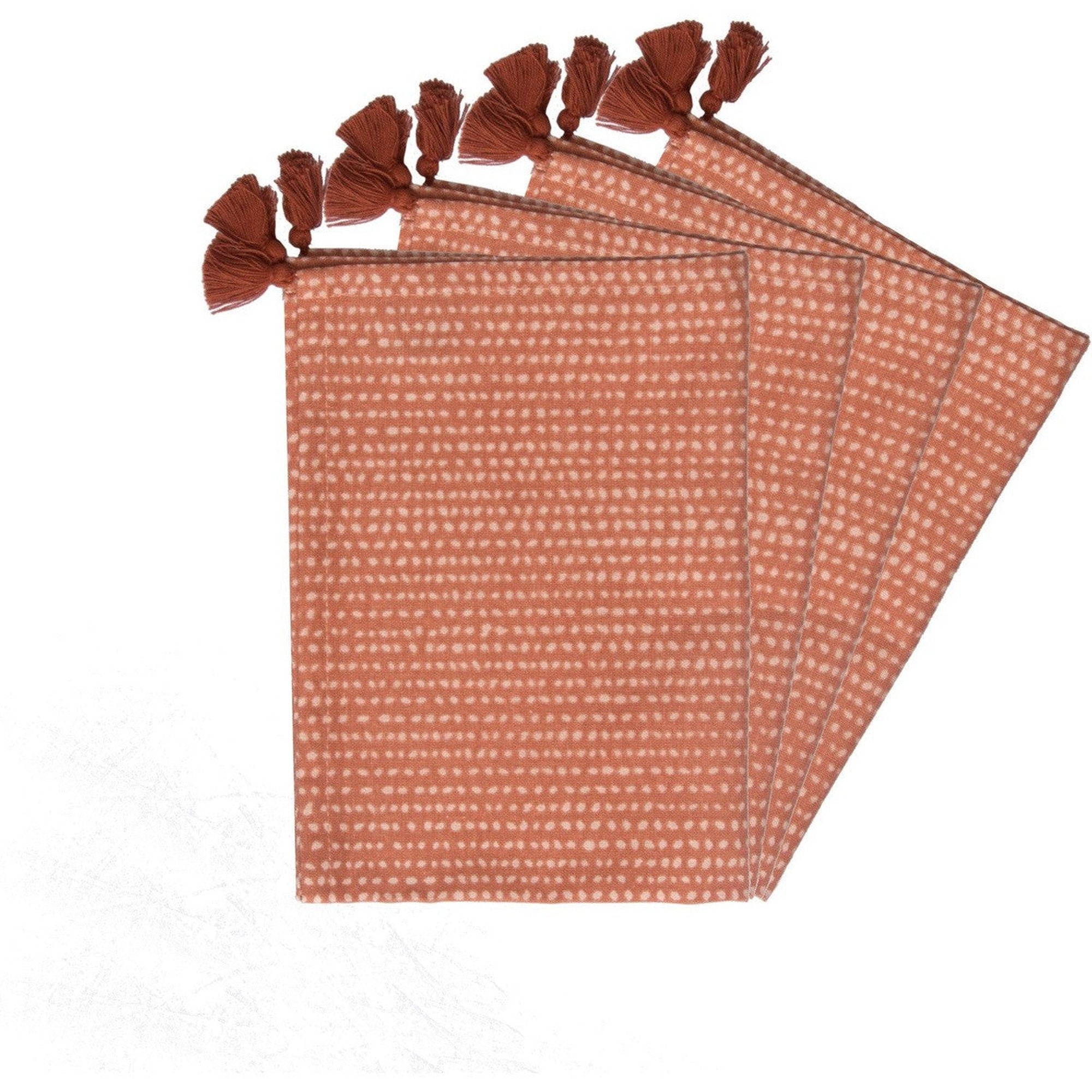 Set de table (set de 4) en coton 50x35 Terracotta Set de table (set de 4) en coton 50x35 Terracotta