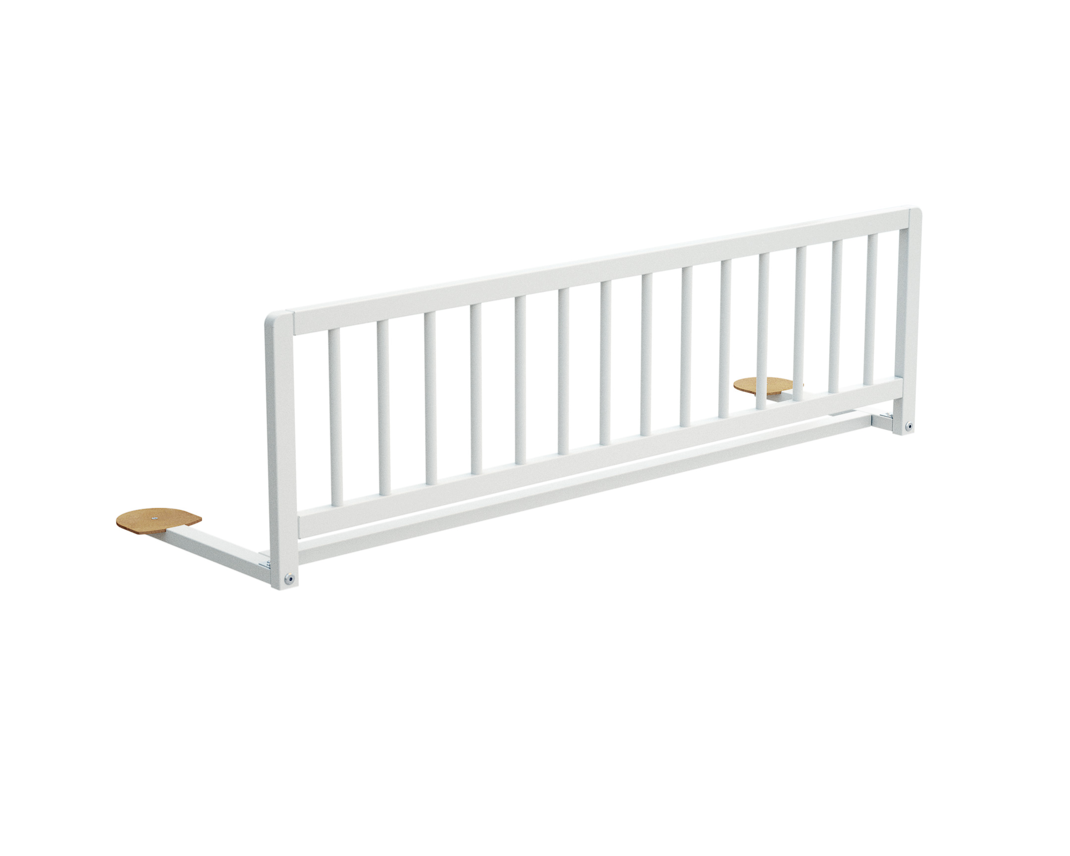 Barrière de lit blanc Barrière de lit blanc