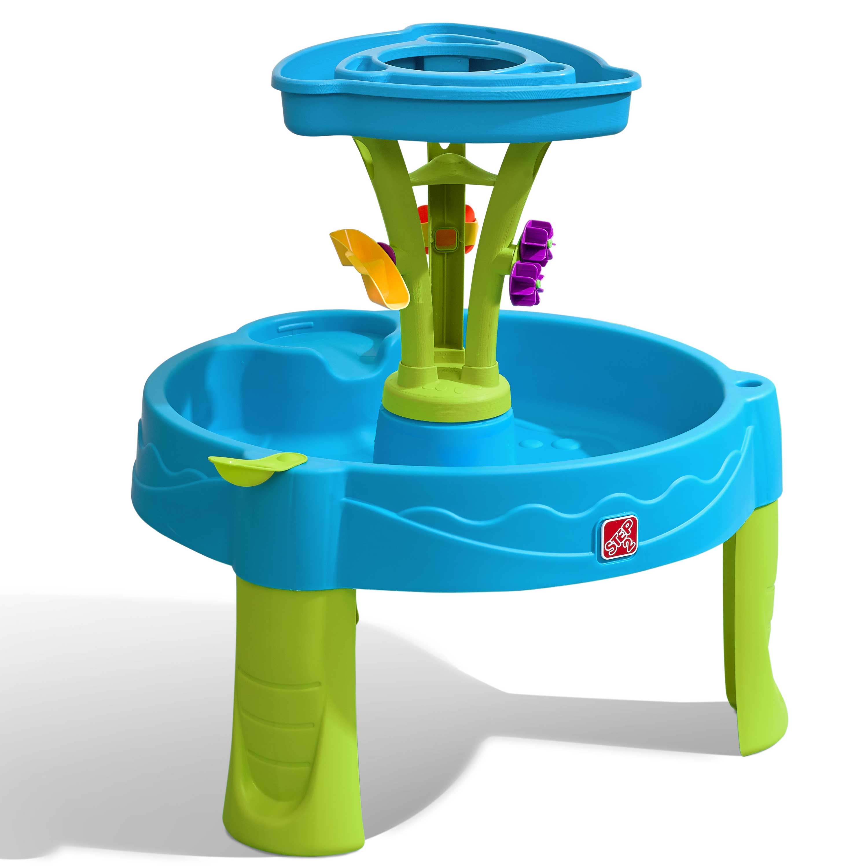 Table à douche bleu et verte jeu d'eau pour enfants Table à douche bleu et verte jeu d'eau pour enfants