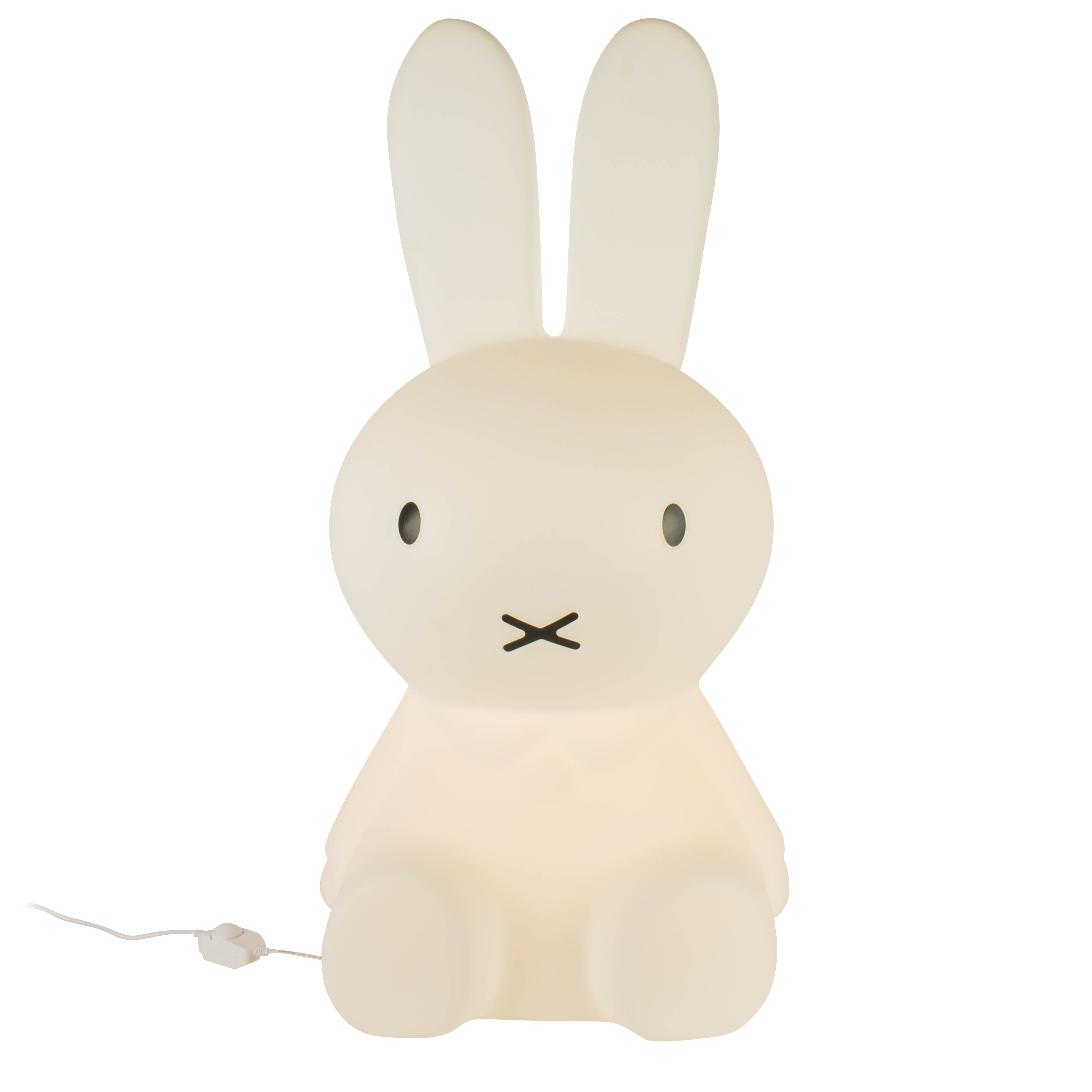 Lampe Miffy XXL blanche H80cm Lampe Miffy XXL blanche H80cm