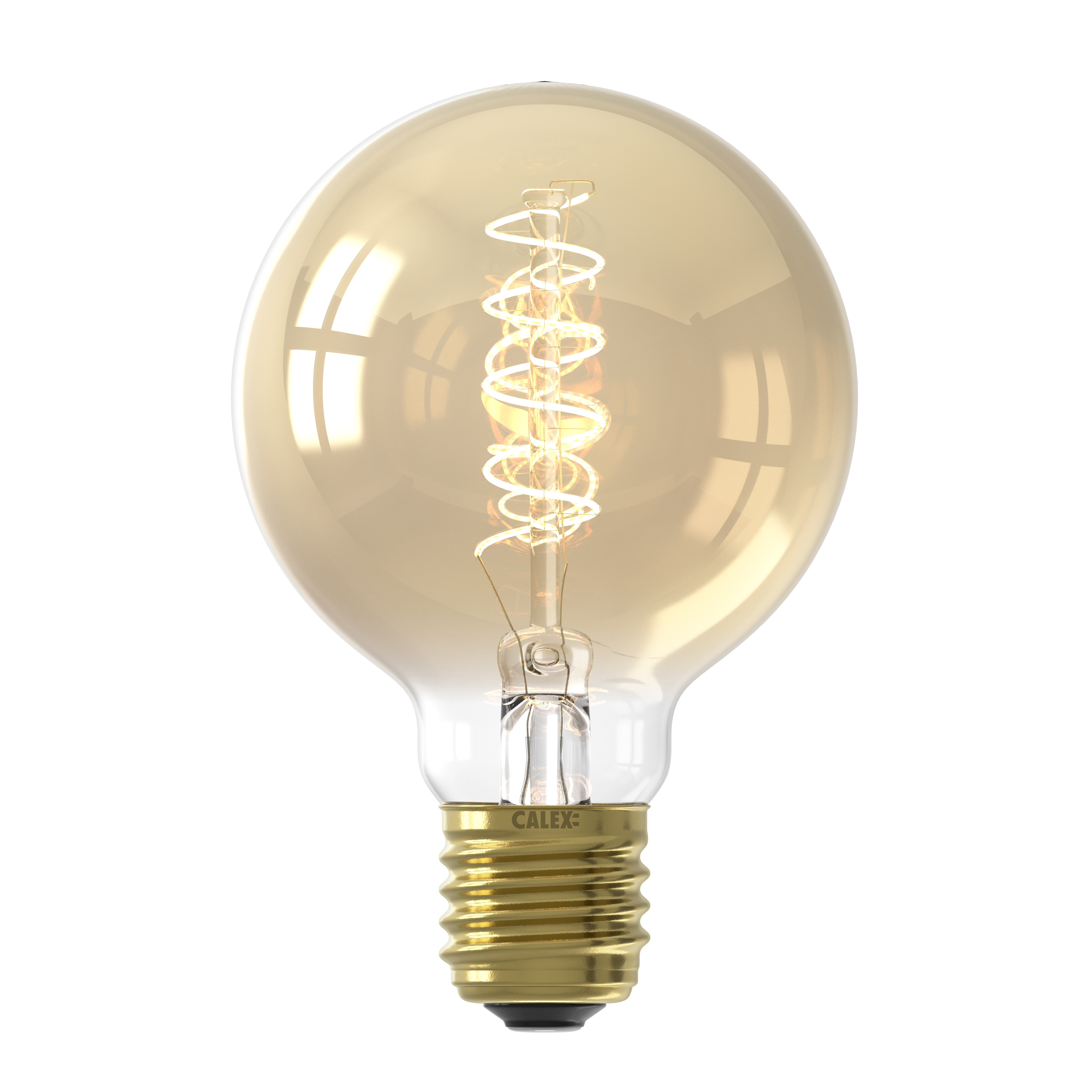 Ampoule filament décorative en verre ambre Ampoule filament décorative en verre ambre