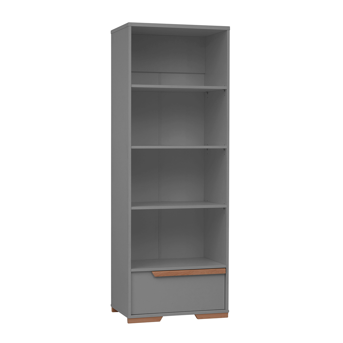 Bibliothèque gris bois Bibliothèque gris bois