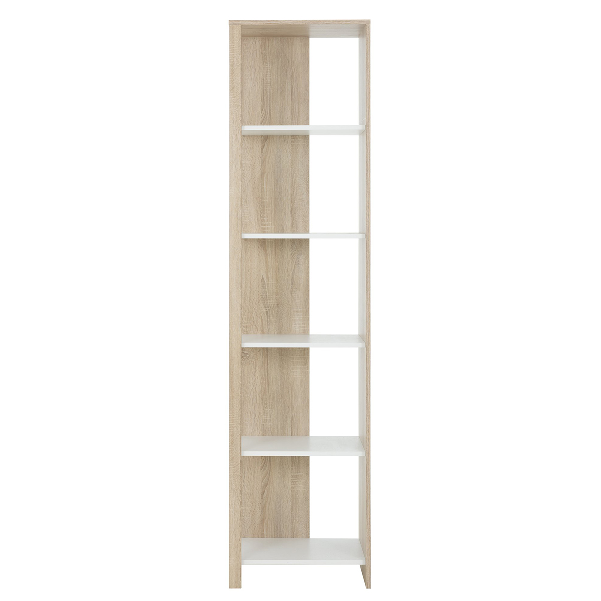 Bibliothèque colonne chêne blanc Bibliothèque colonne chêne blanc