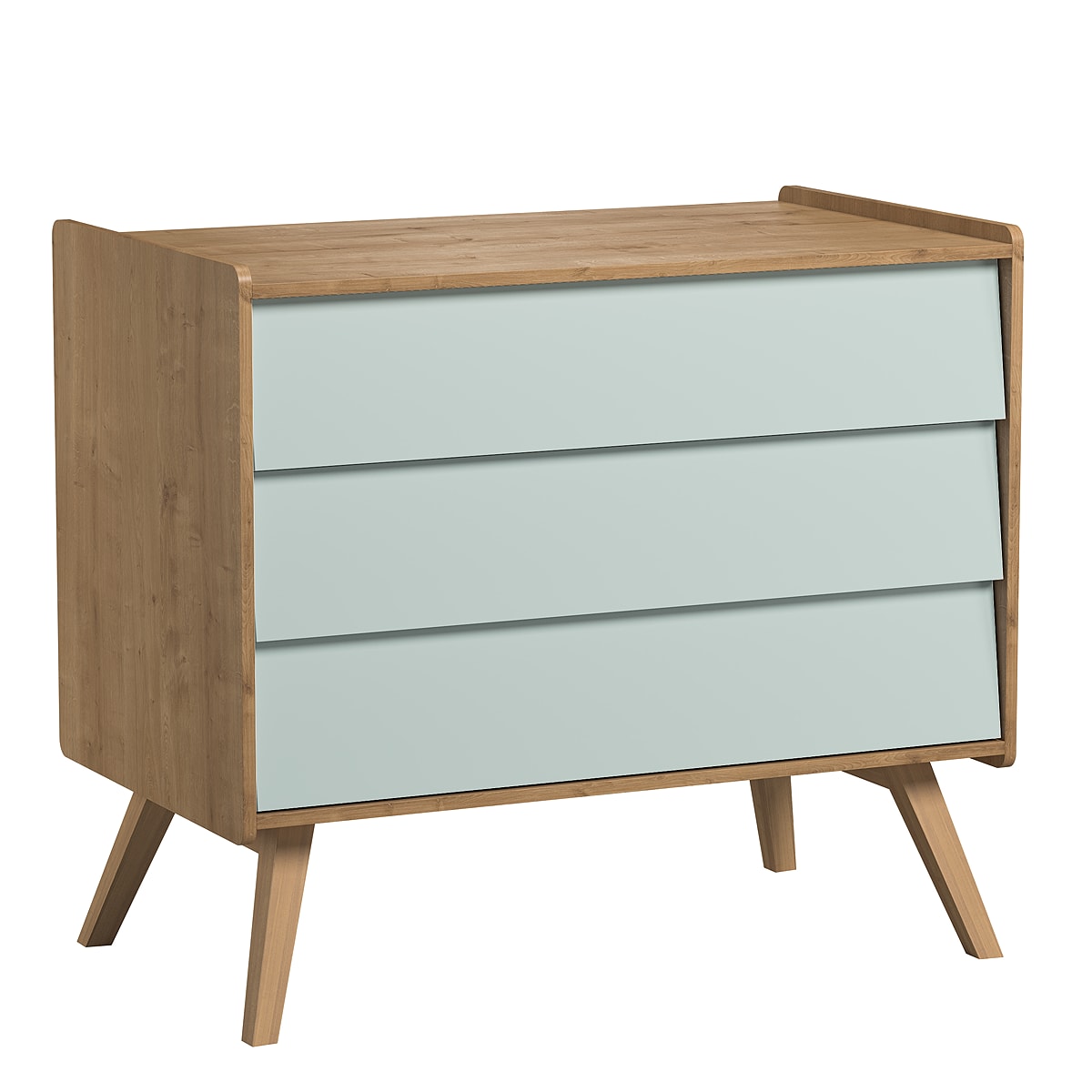 Commode à langer beige vert (Vox) - Image 1