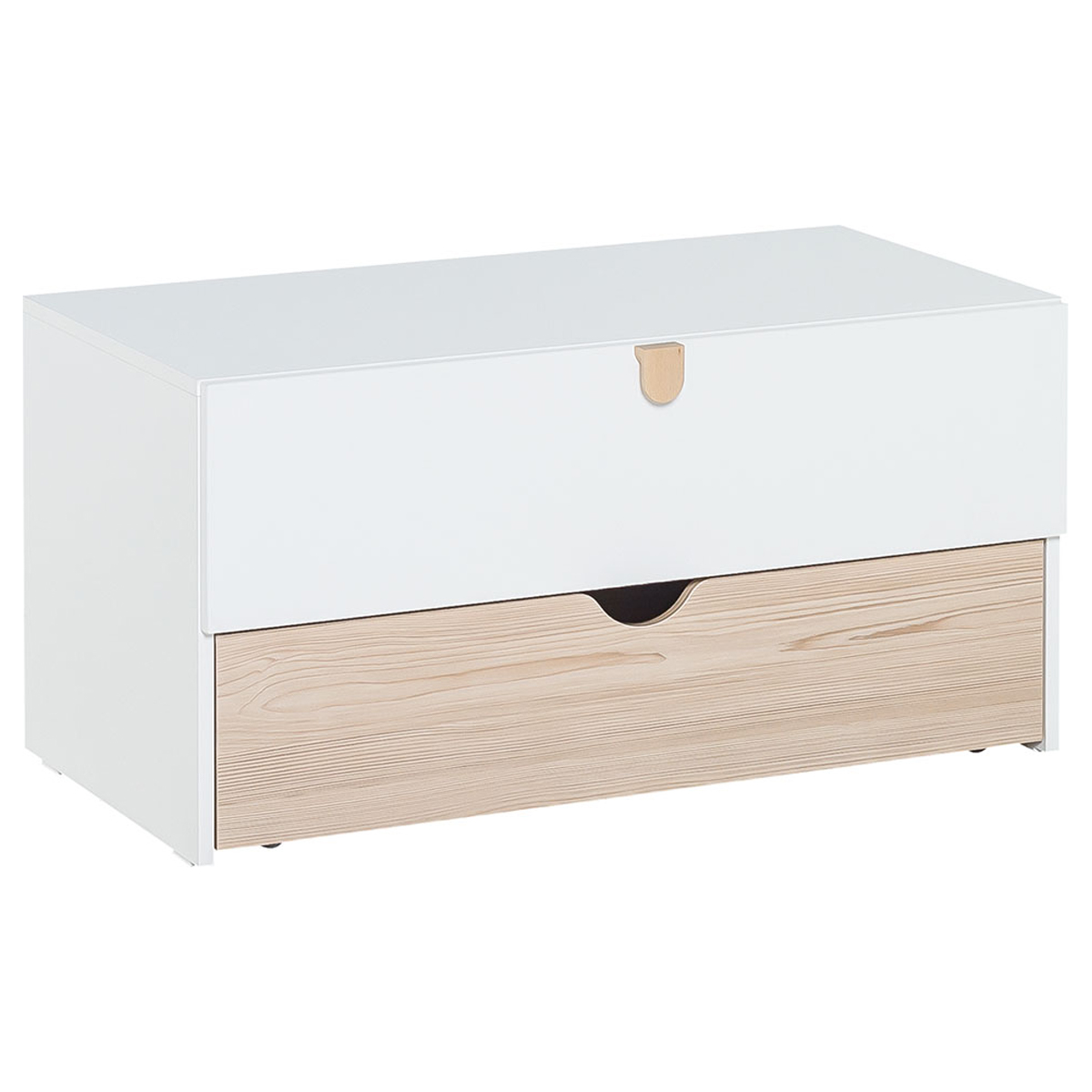 Commode tiroir mobile blanc bois Commode tiroir mobile blanc bois