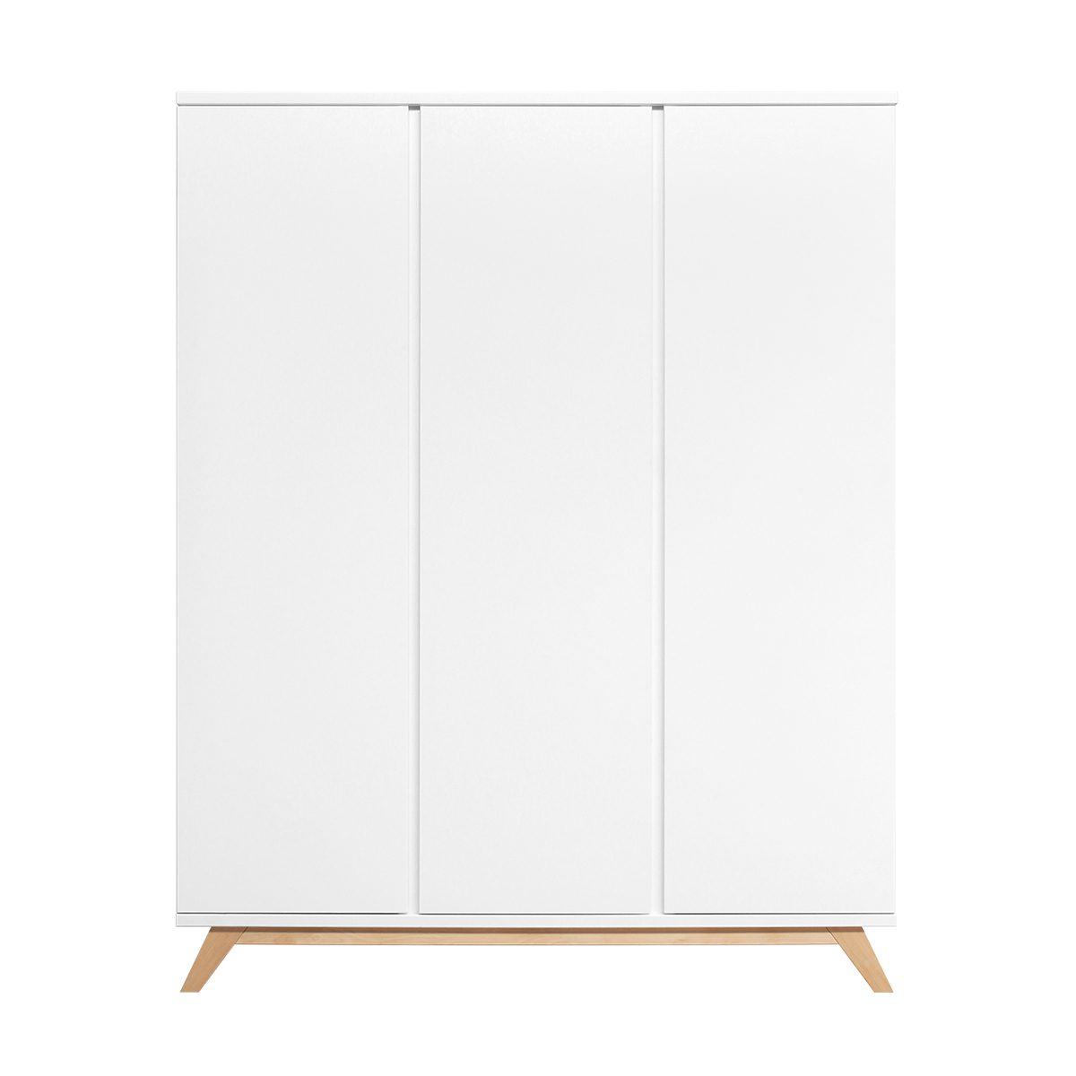 Armoire 3 portes blanc bois Armoire 3 portes blanc bois