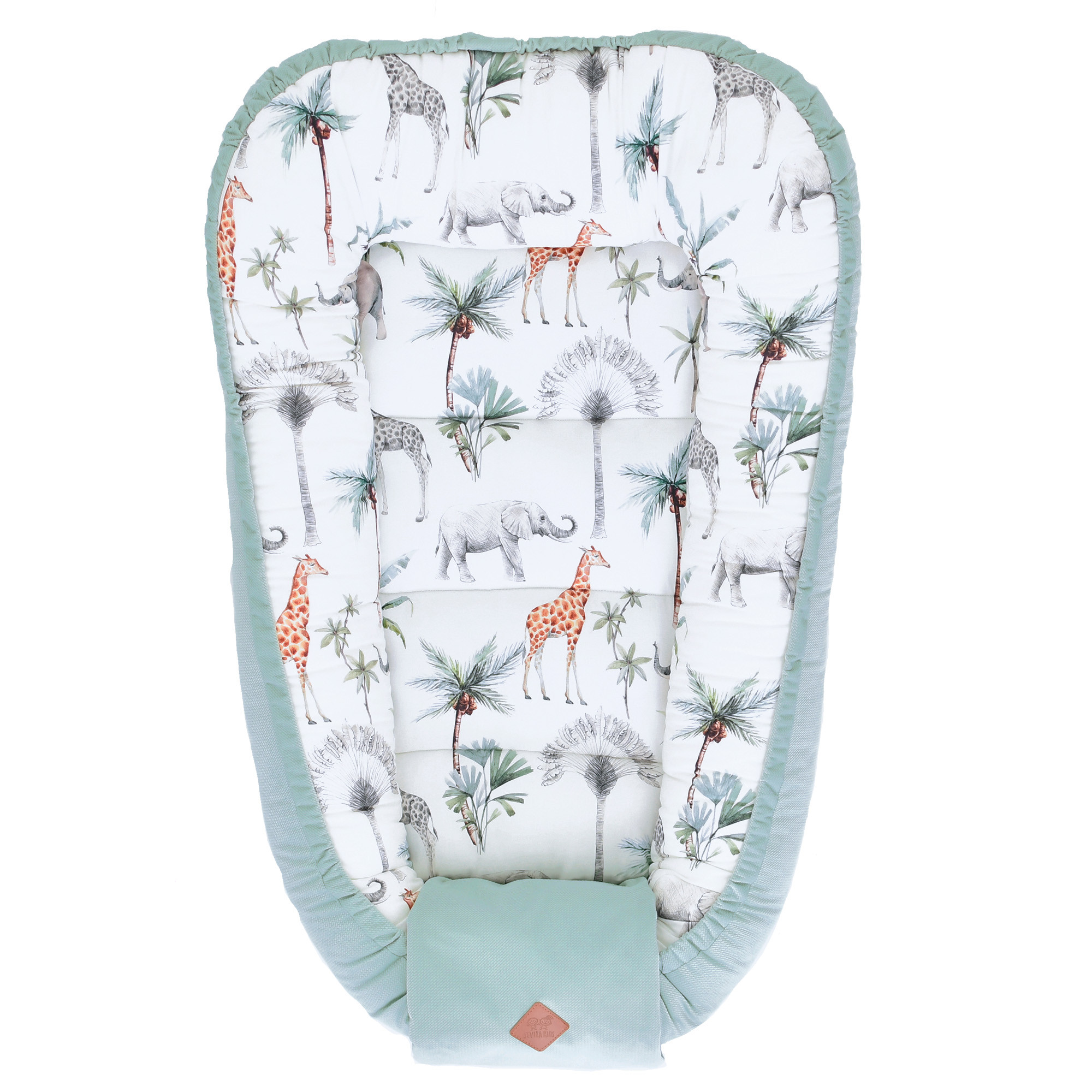 Cocon bébé matelassé multicolore Cocon bébé matelassé multicolore