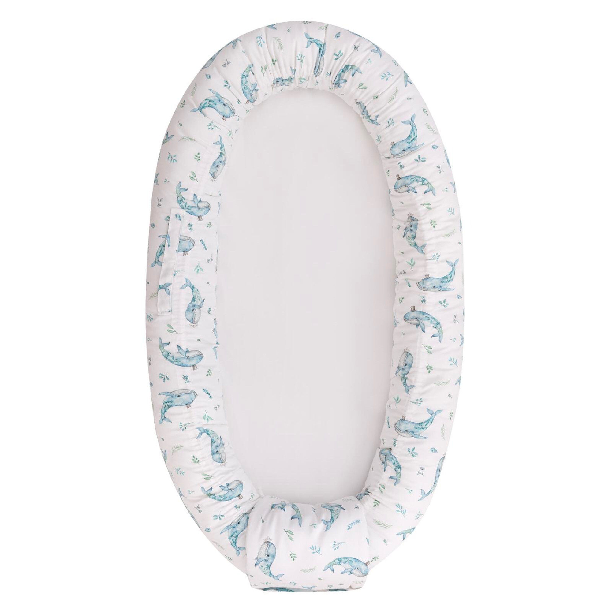 Cocon bébé matelassé bleu Cocon bébé matelassé bleu