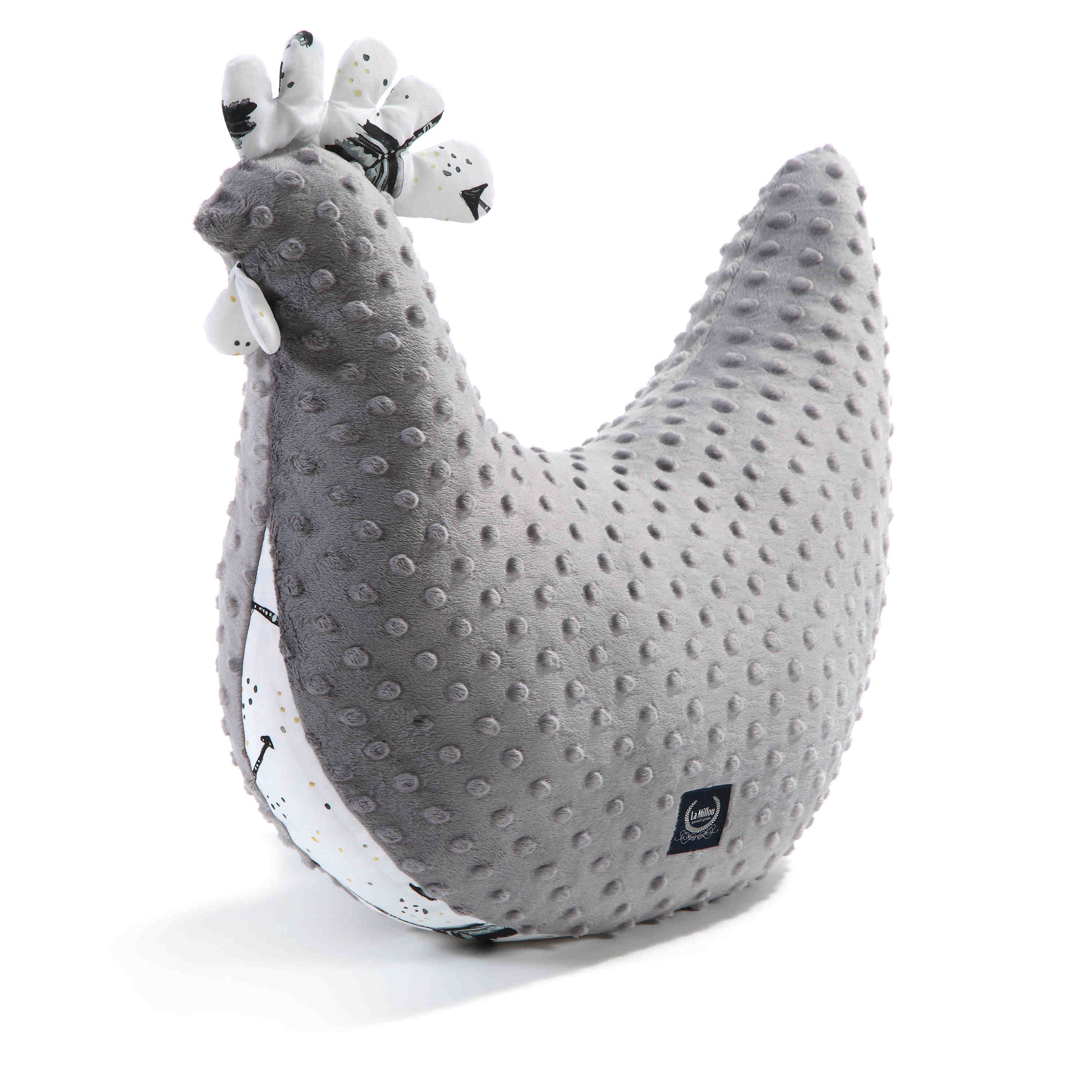 Coussin de maternité maman poule gris Coussin de maternité maman poule gris