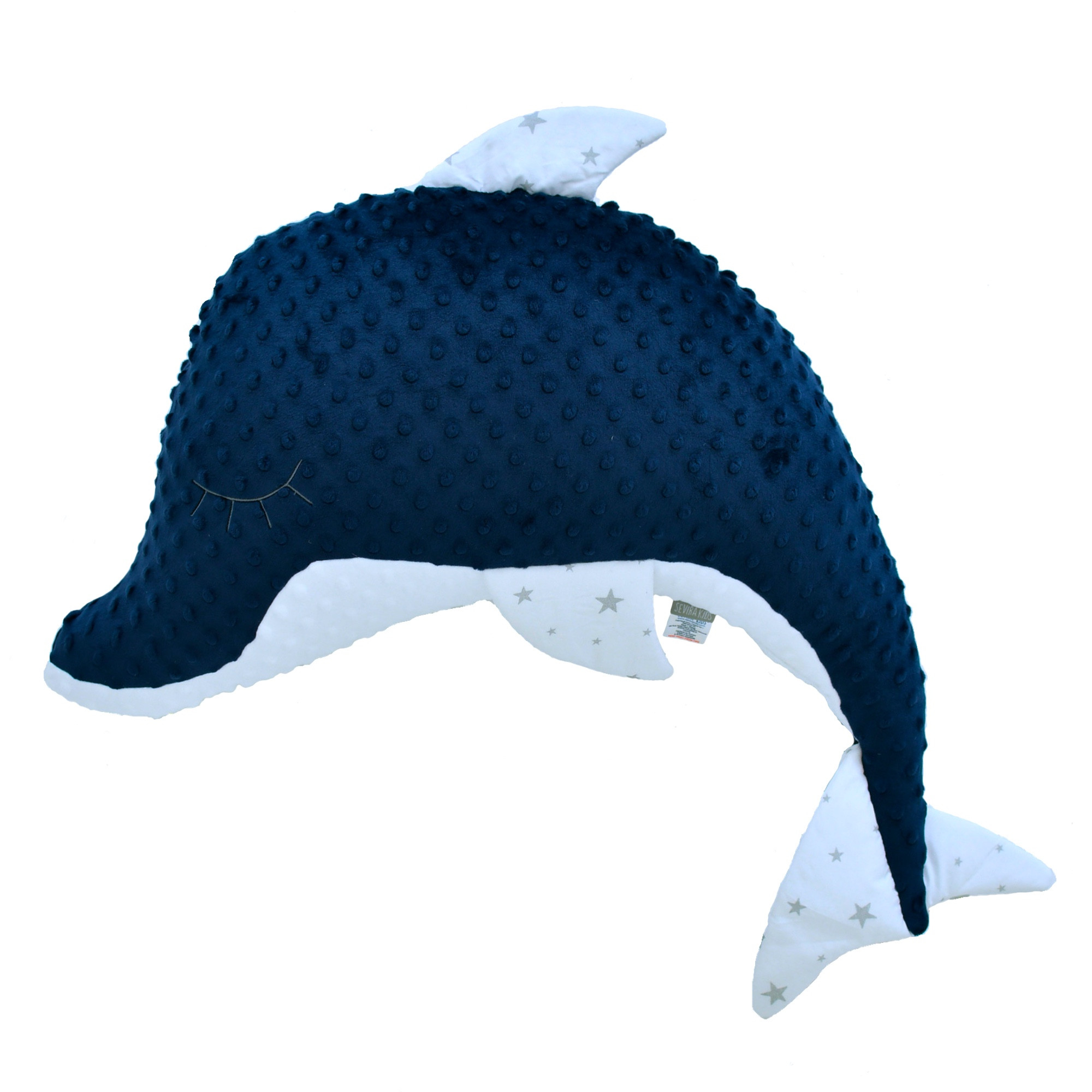 Coussin de maternité multi usage dauphin bleu marine Coussin de maternité multi usage dauphin bleu marine