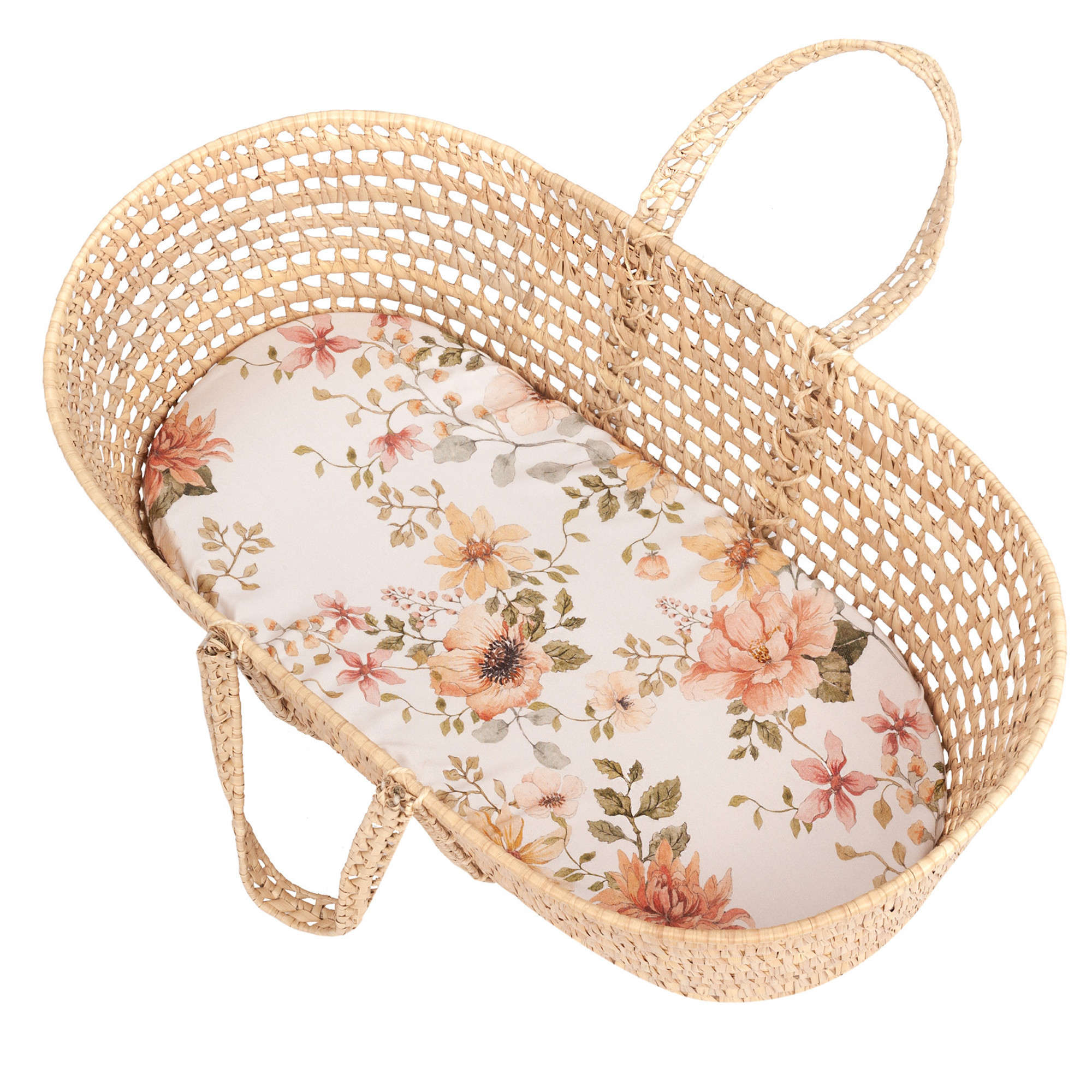 Drap housse couffin ovale en bambou multicolore bébé Taille unique Drap housse couffin ovale en bambou multicolore bébé Taille unique