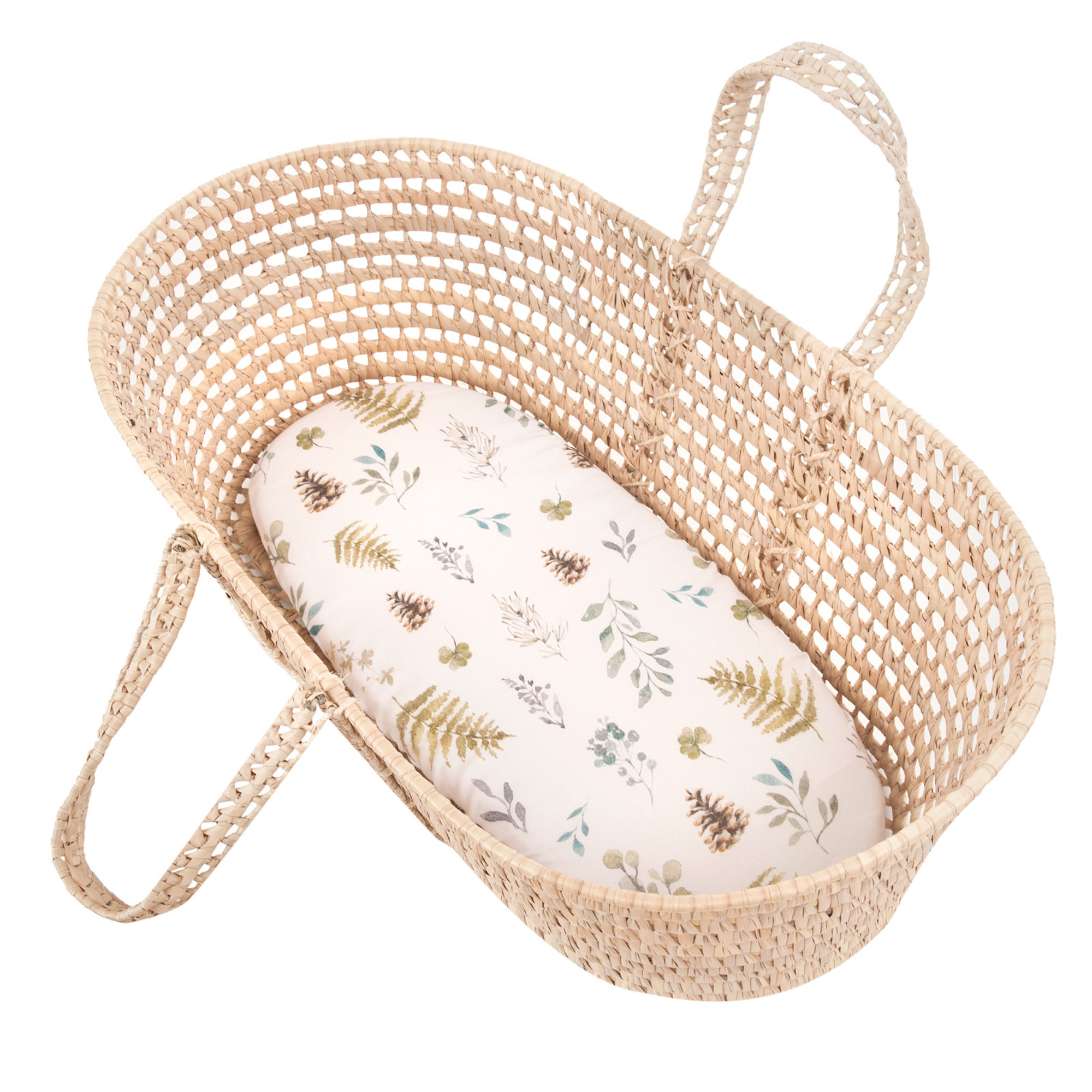 Drap housse couffin ovale en bambou multicolore bébé Taille unique Drap housse couffin ovale en bambou multicolore bébé Taille unique