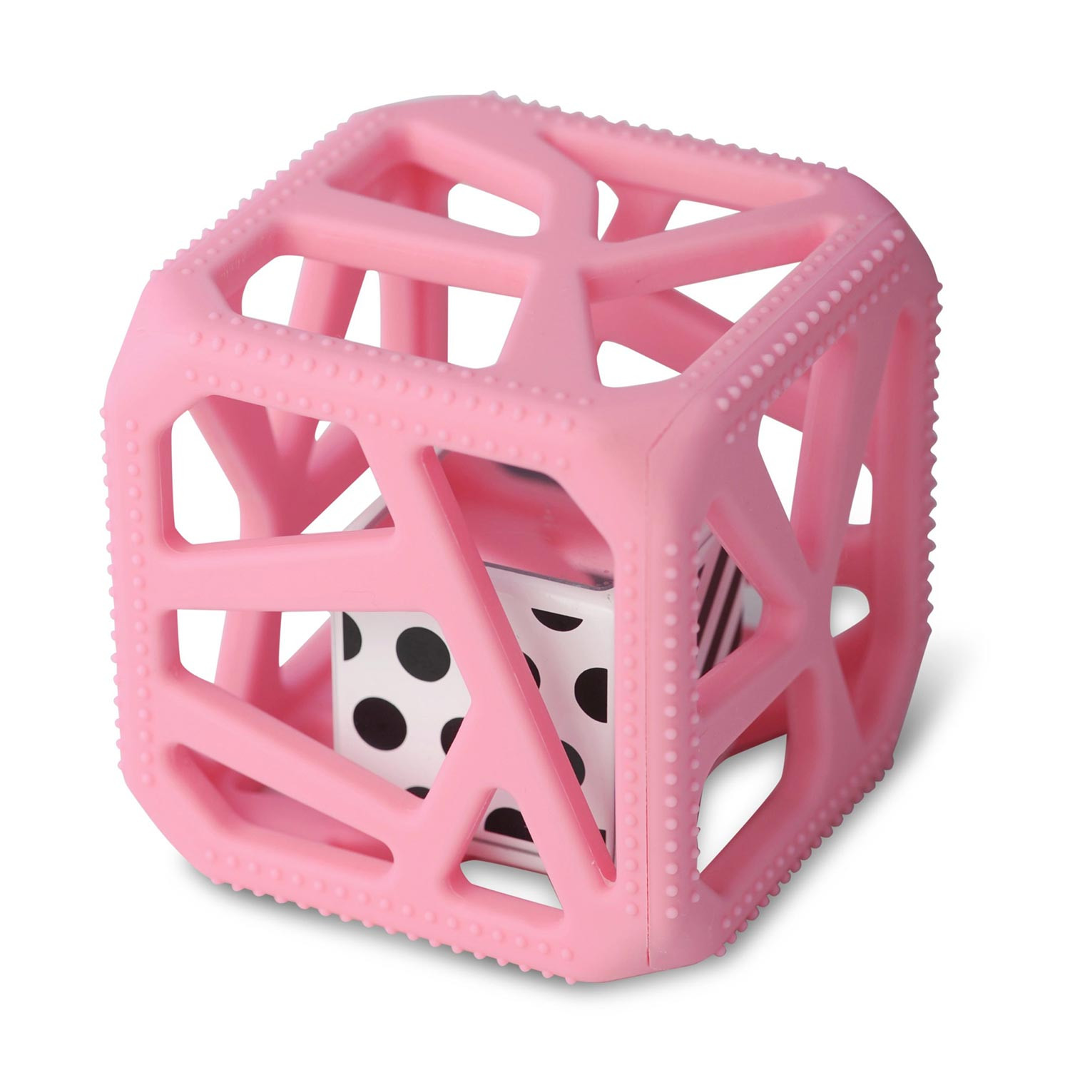 Cube de dentition rose bébé Cube de dentition rose bébé