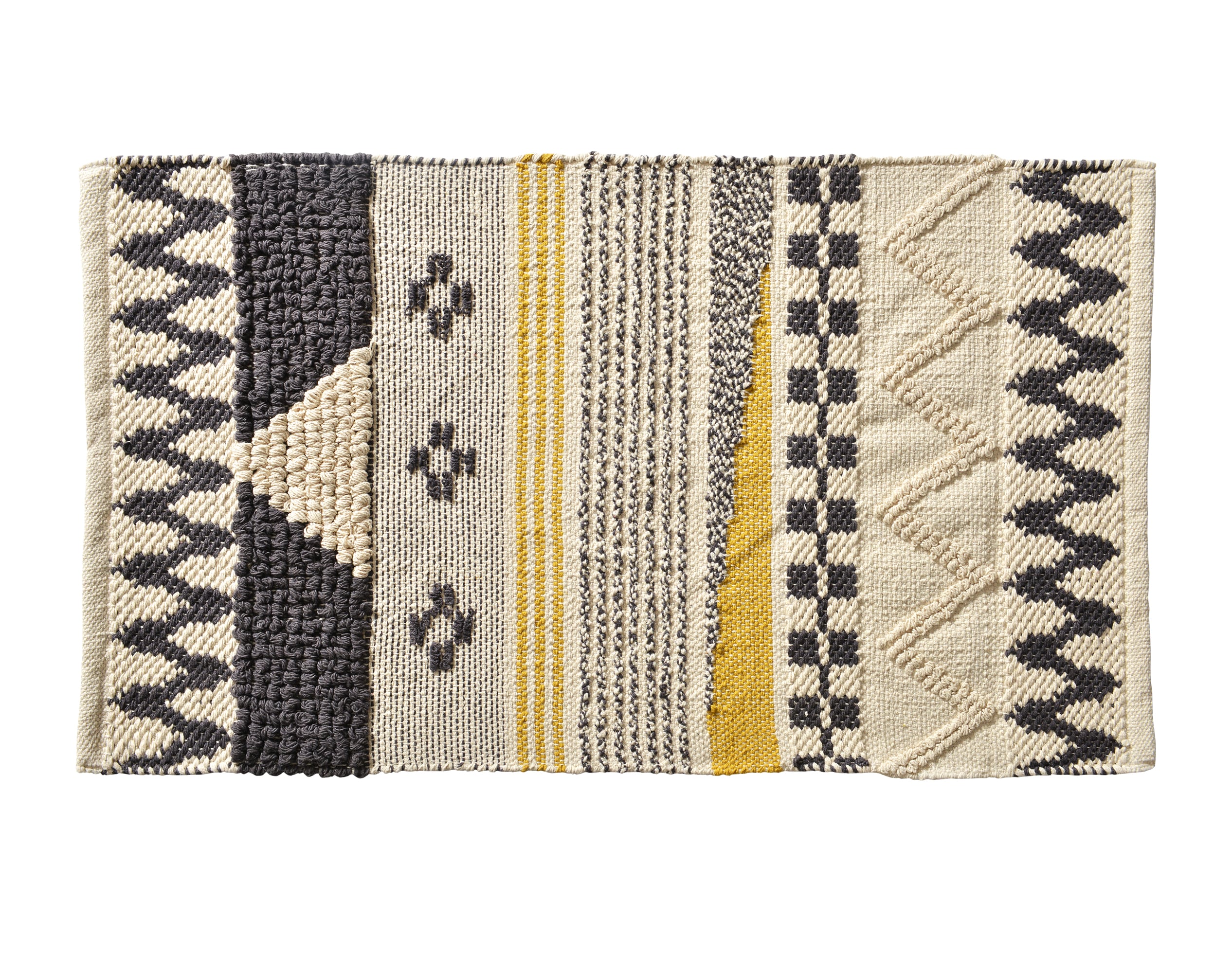 Tapis de bain beige 70x120 en coton Tapis de bain beige 70x120 en coton