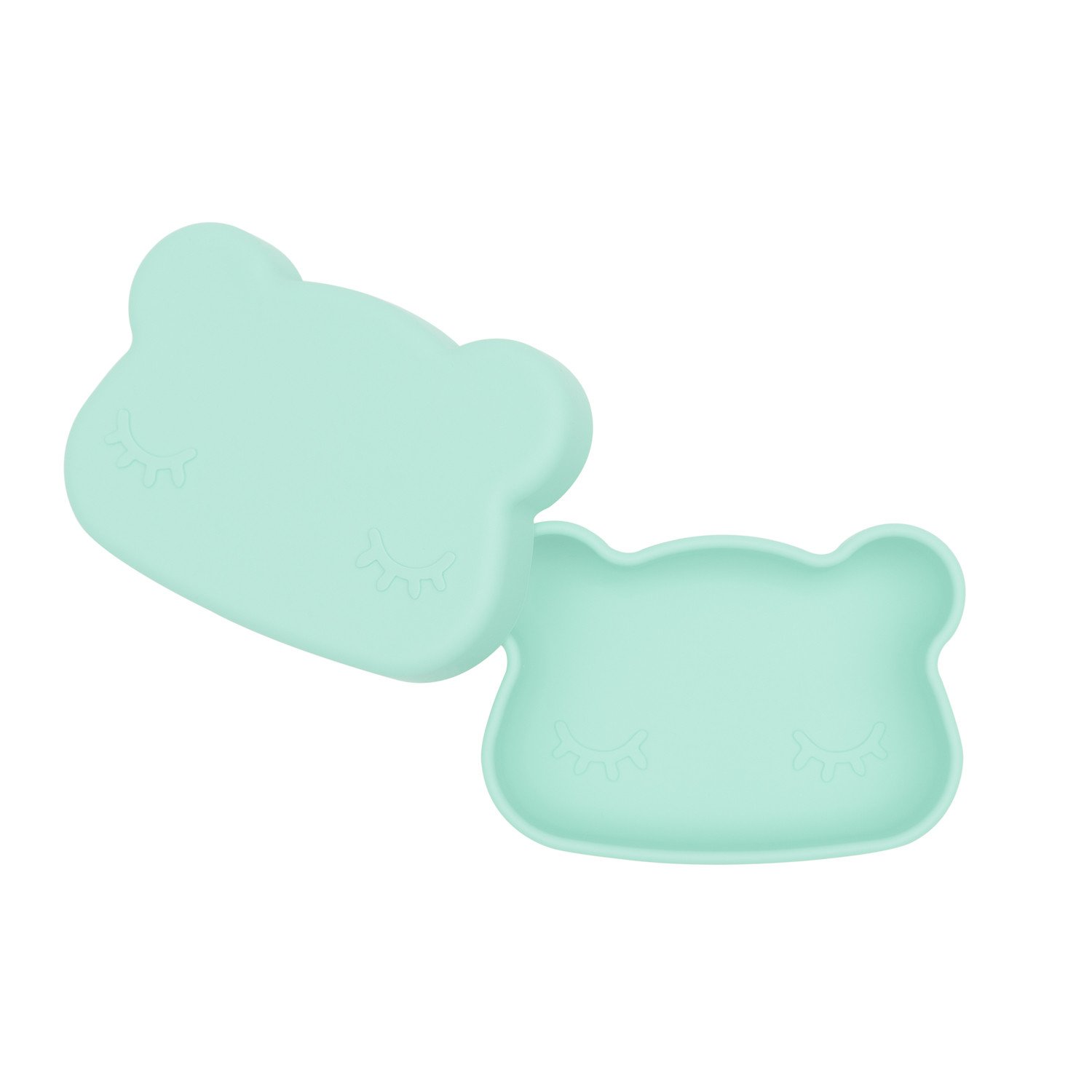 Boîte à goûter en silicone ours