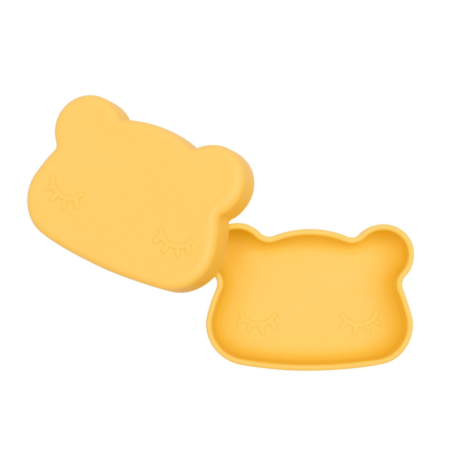 Boîte à goûter en silicone ours