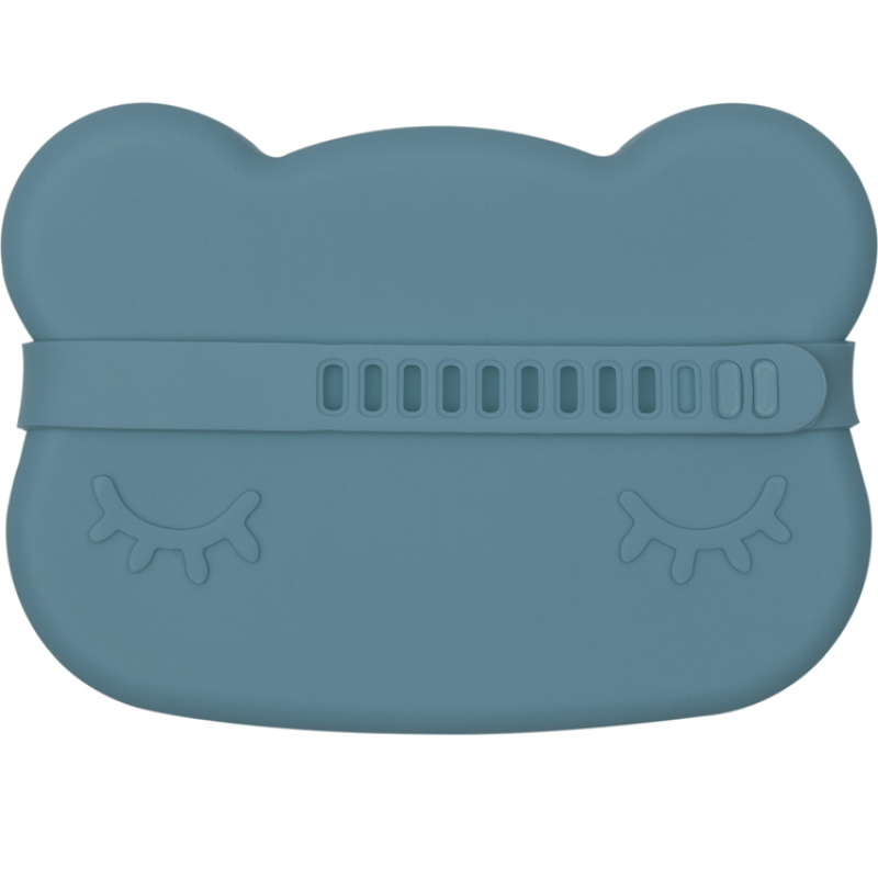 Boîte à goûter en silicone ours Boîte à goûter en silicone ours