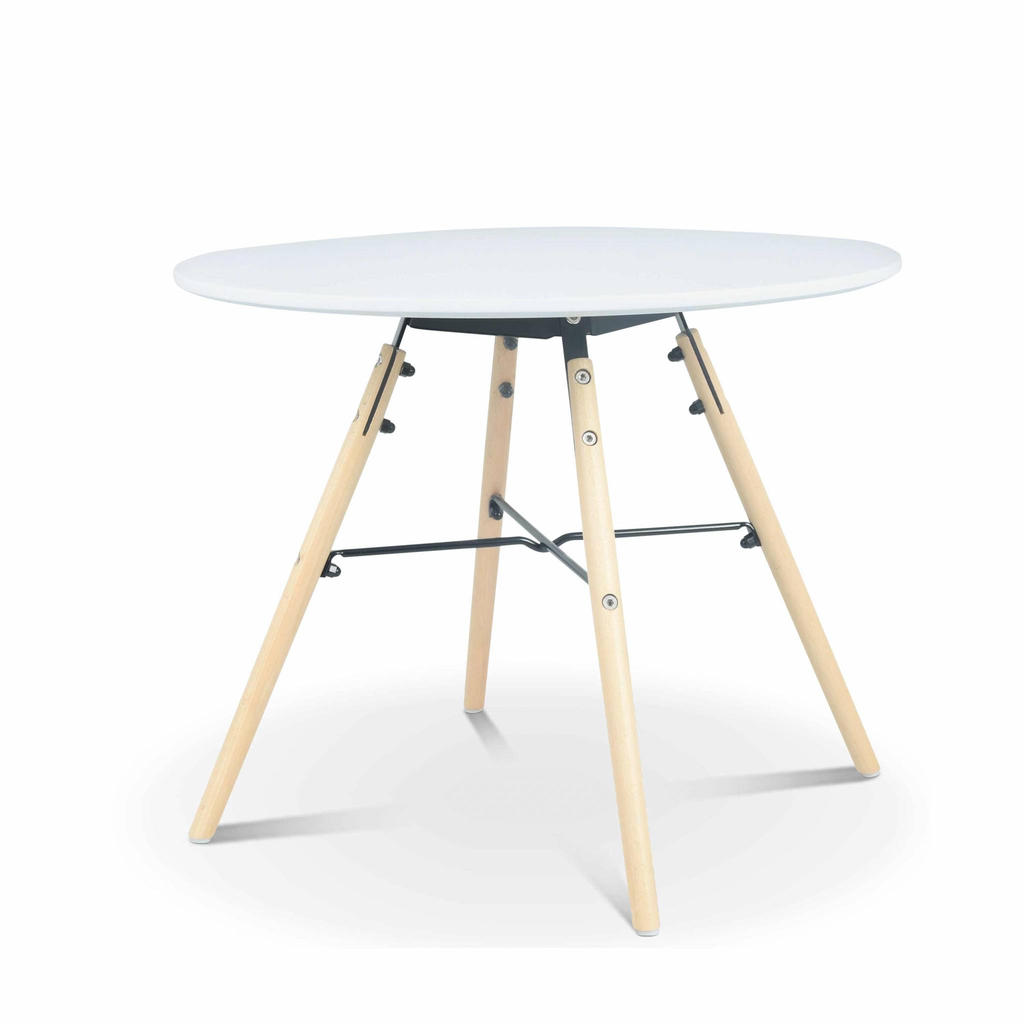 Table ronde blanche pour enfant Table ronde blanche pour enfant
